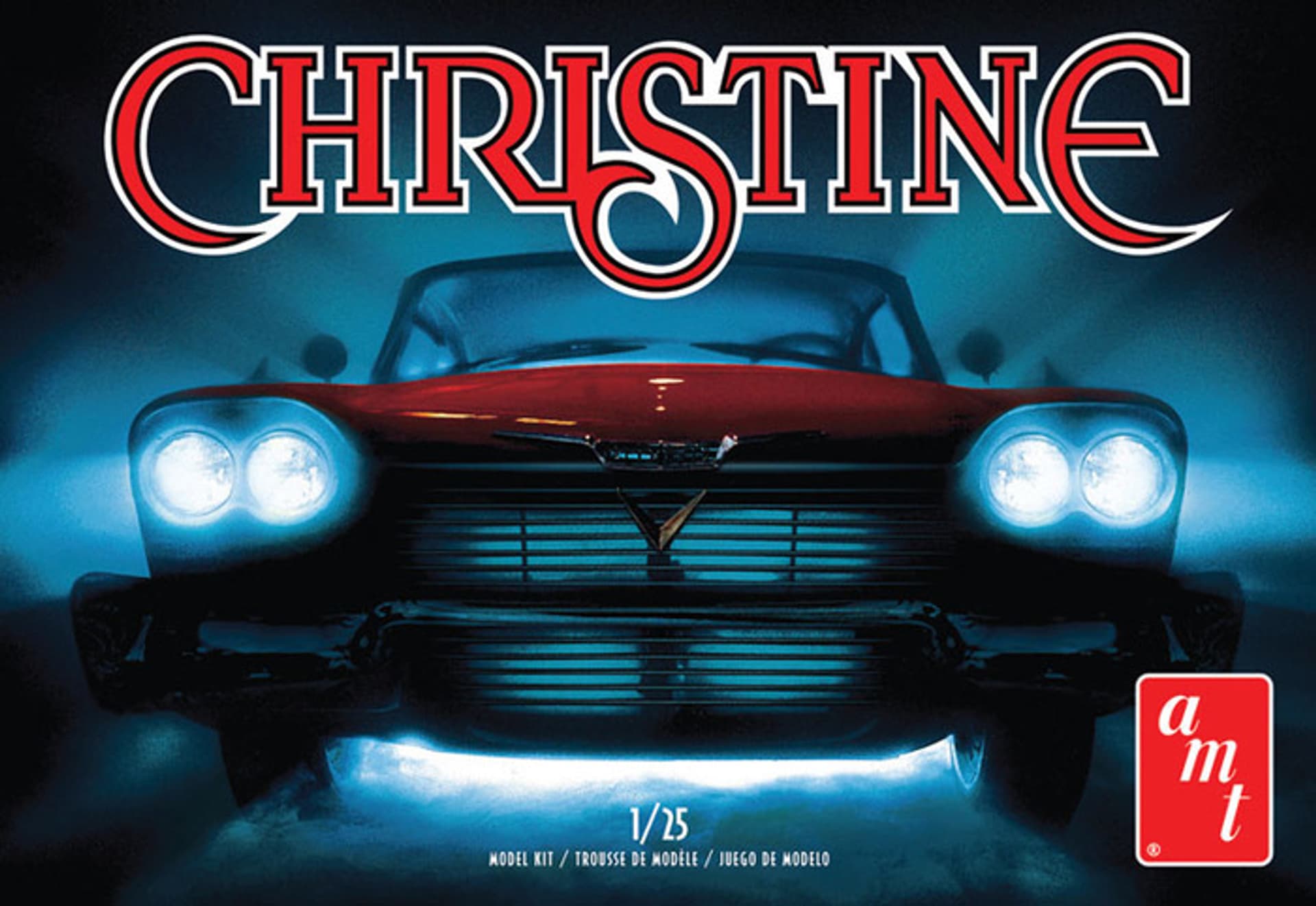 

Model plastikowy AMT - 1958 Plymouth "Christine" (czerwony)
