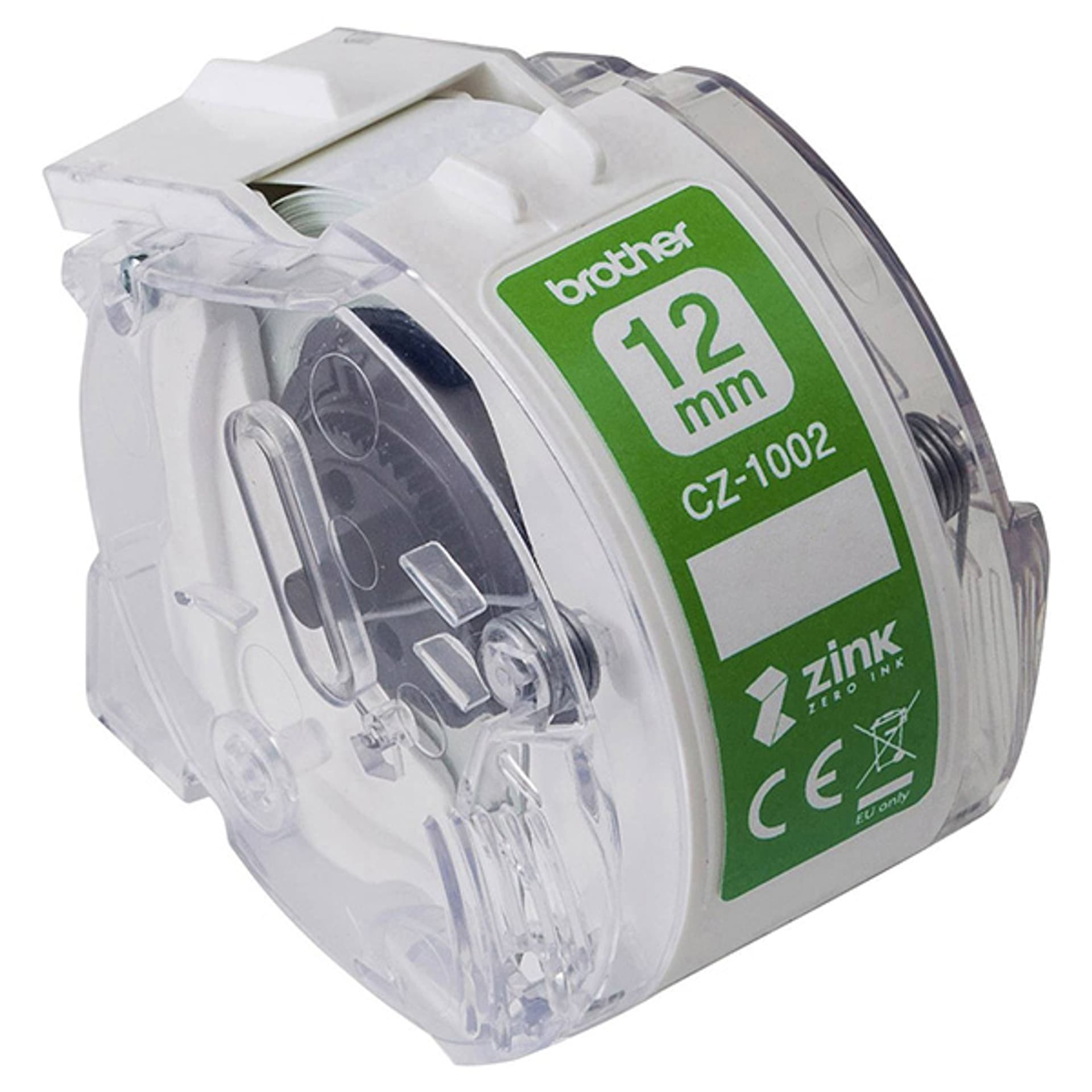 

Brother taśma papierowa 12mm x 5m, biała, CZ1002, do drukarki VC-500W