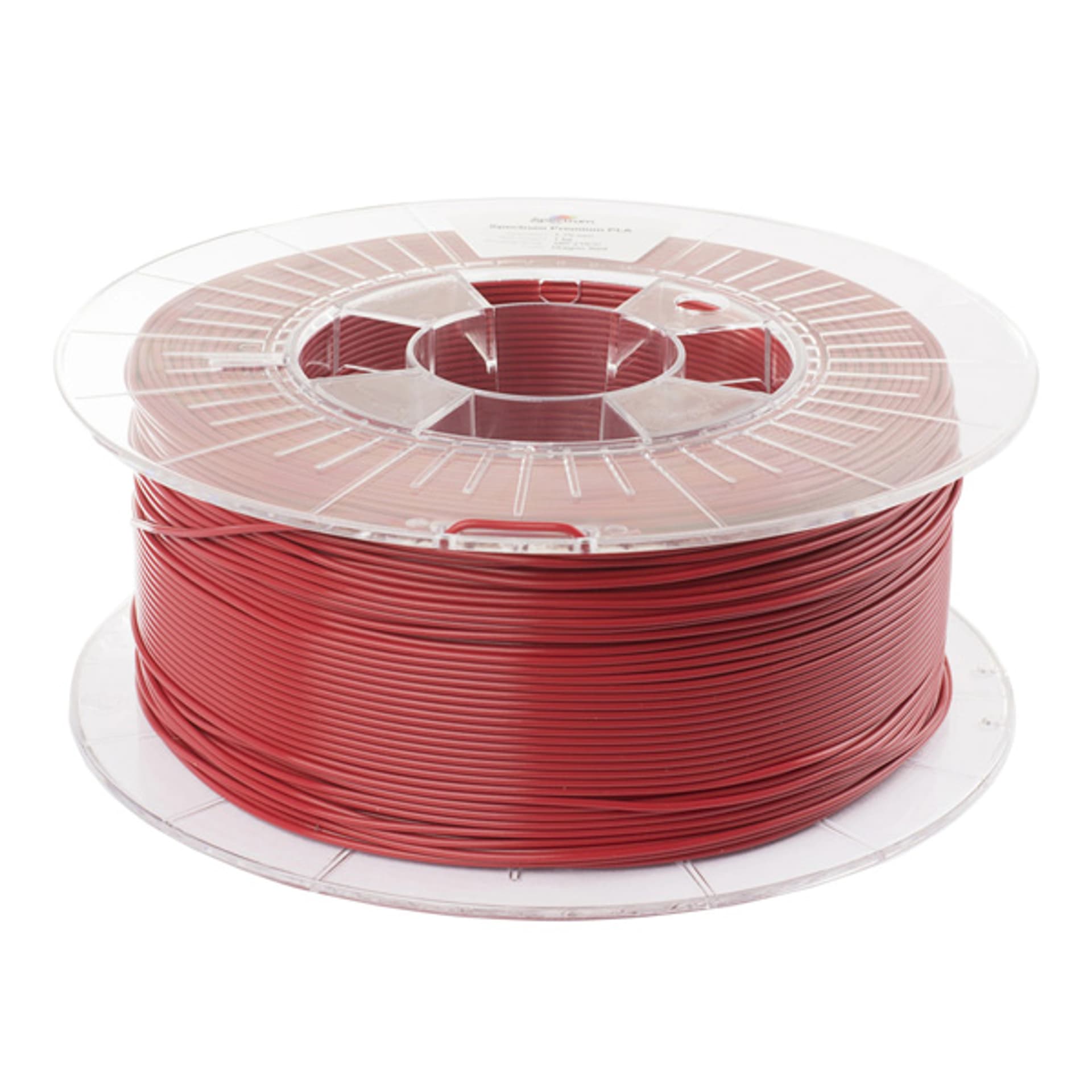 

Spectrum 3D filament, Premium PLA, 1,75mm, 500g, dragon red