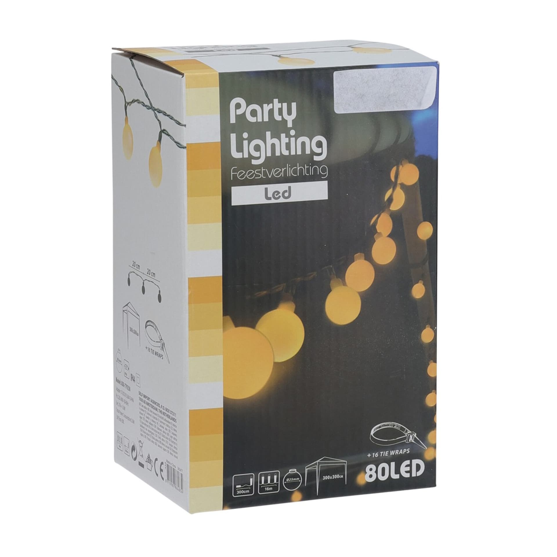 

Lampki Party light 80 Led Białe