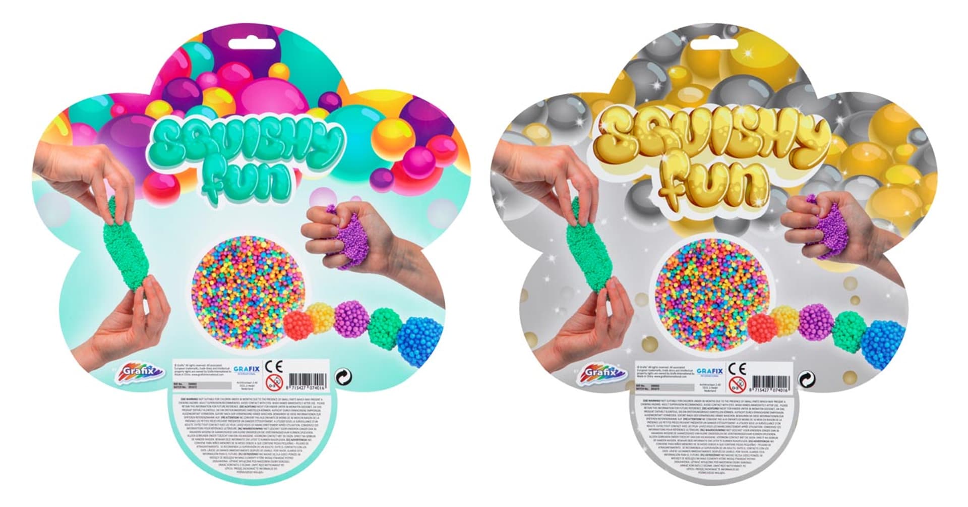 

Squishy Fun 6 kolorów, 2 szt.