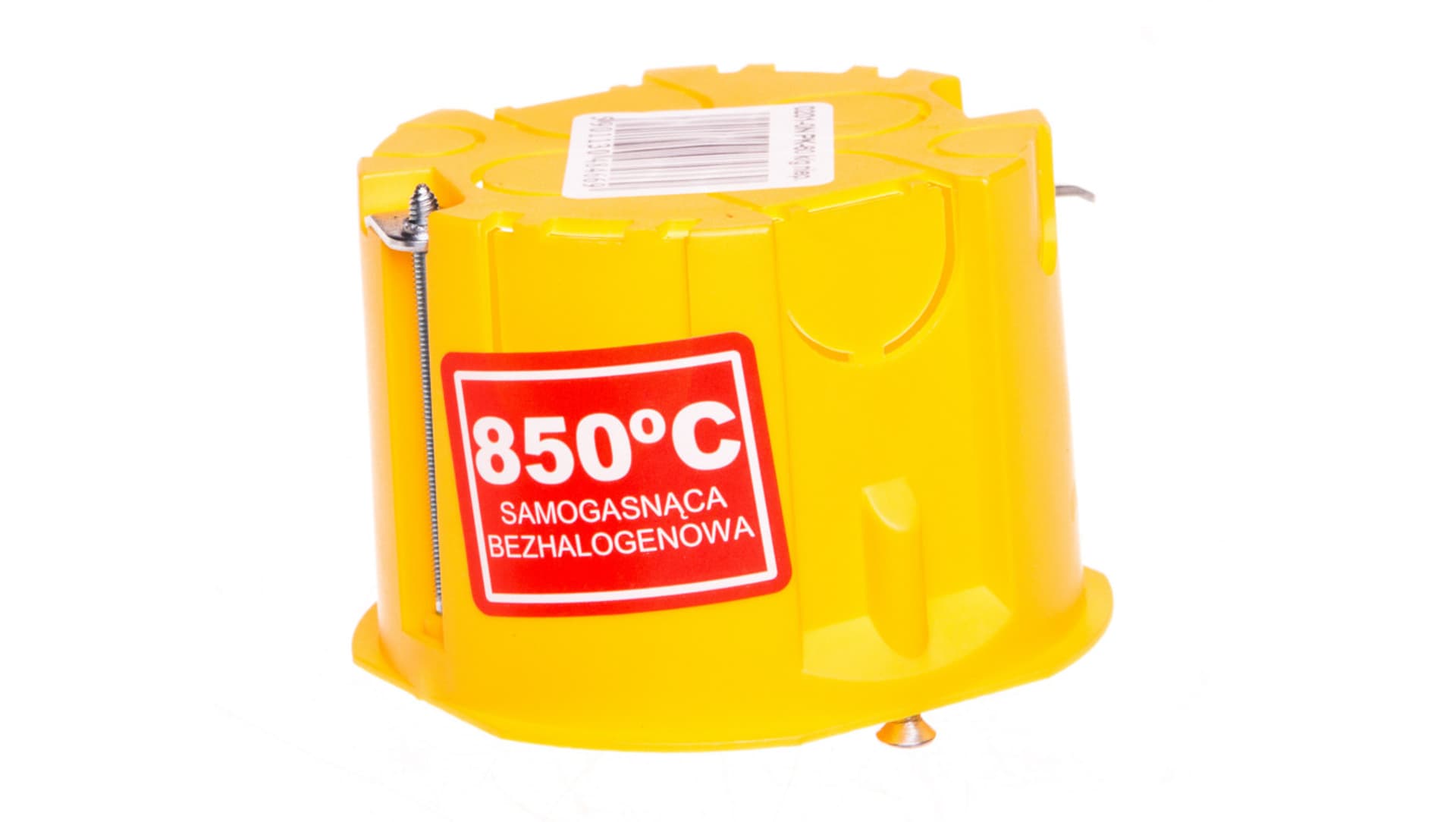

Puszka podtynkowa samogasnąca IP20 zółta PK-60 K-G N 0201-0N /40szt/
