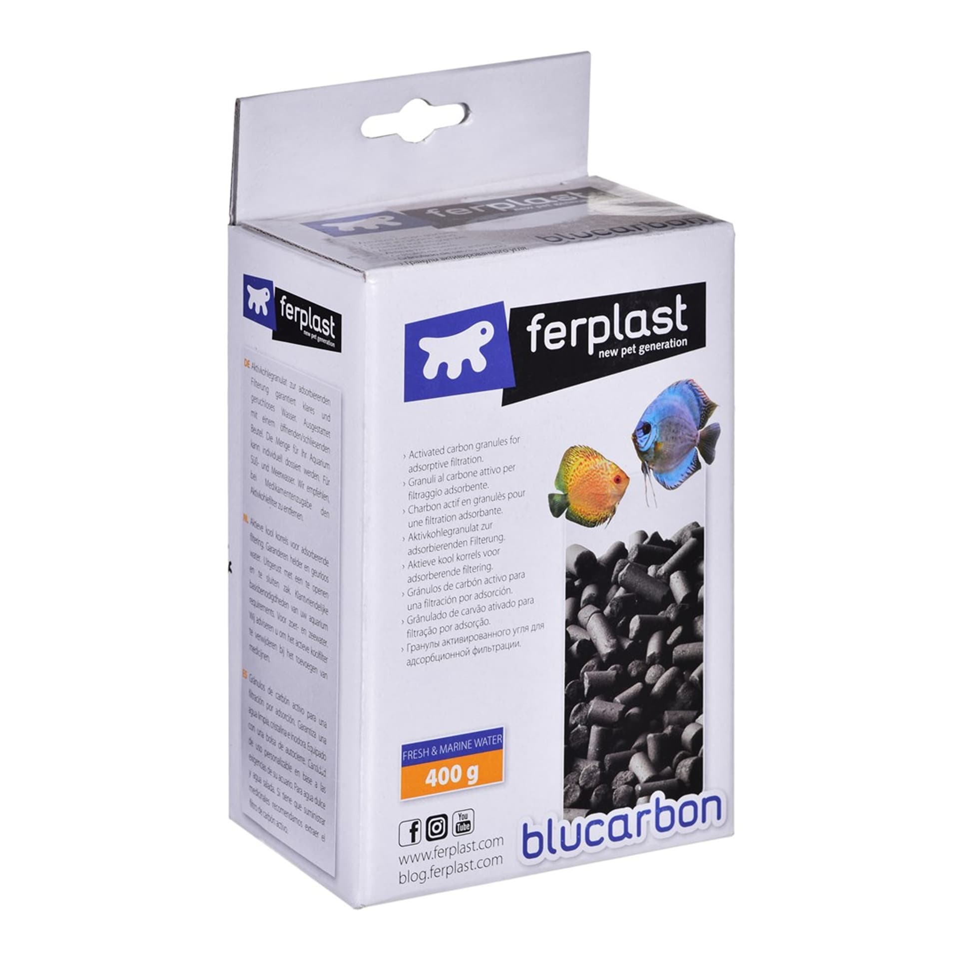 

HYDOR BLUCARBON Węgiel aktywny 400g