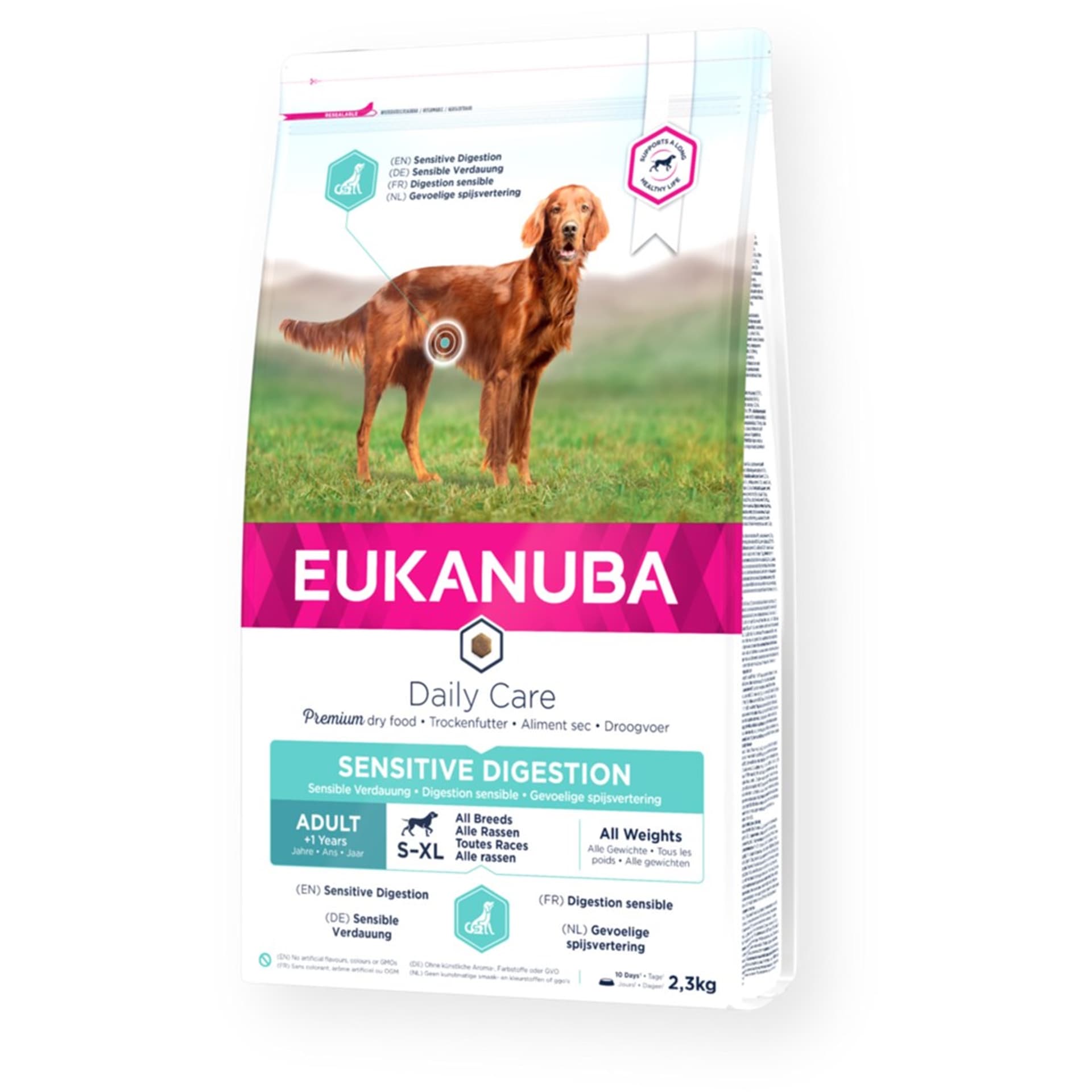 

Eukanuba Daily Care kurczak wrażliwy przewód pokarm.2.3kg