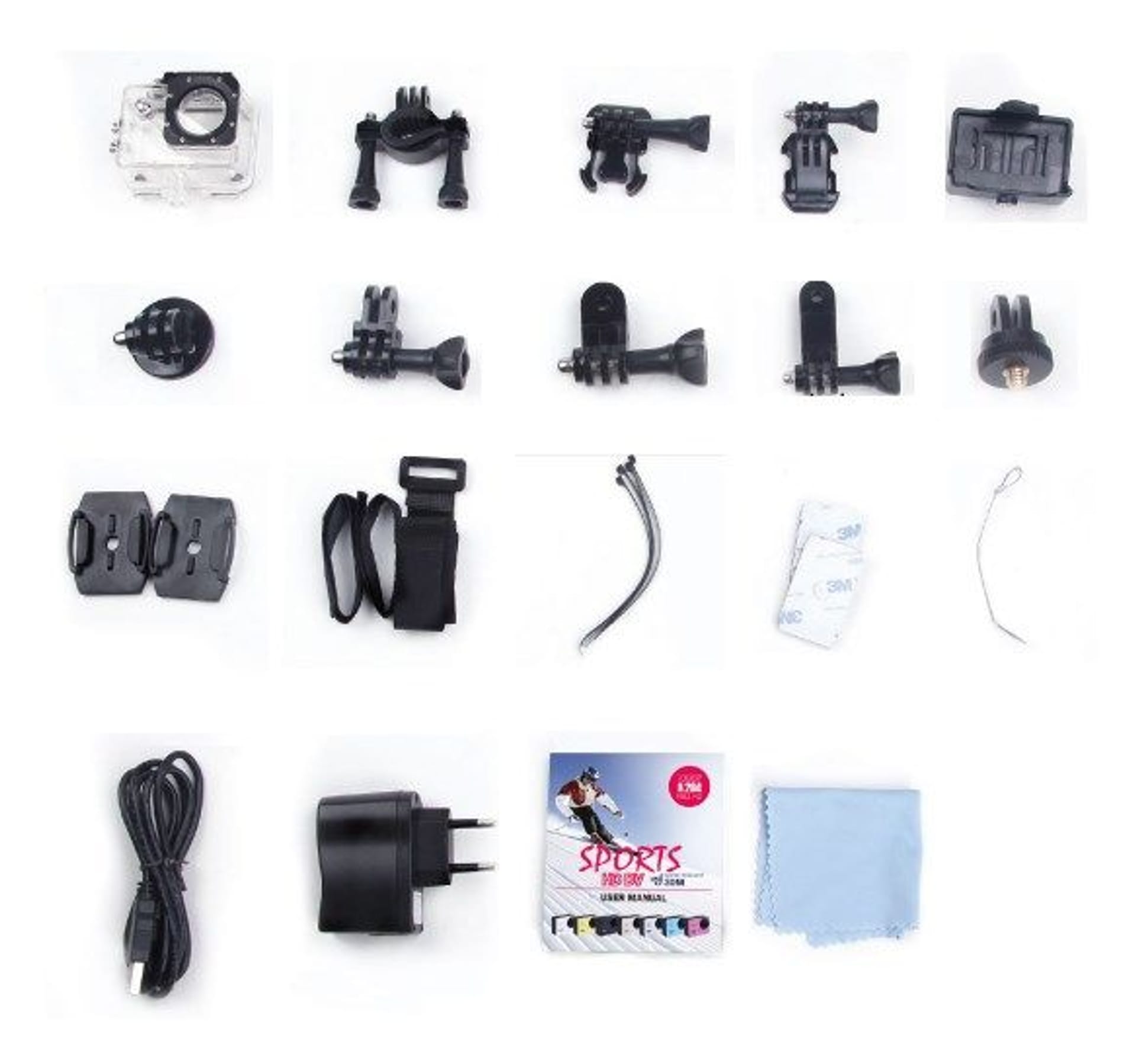 

Kamera SJCAM SJ4000 (WIFI) SREBRNA, Wifi) srebrn