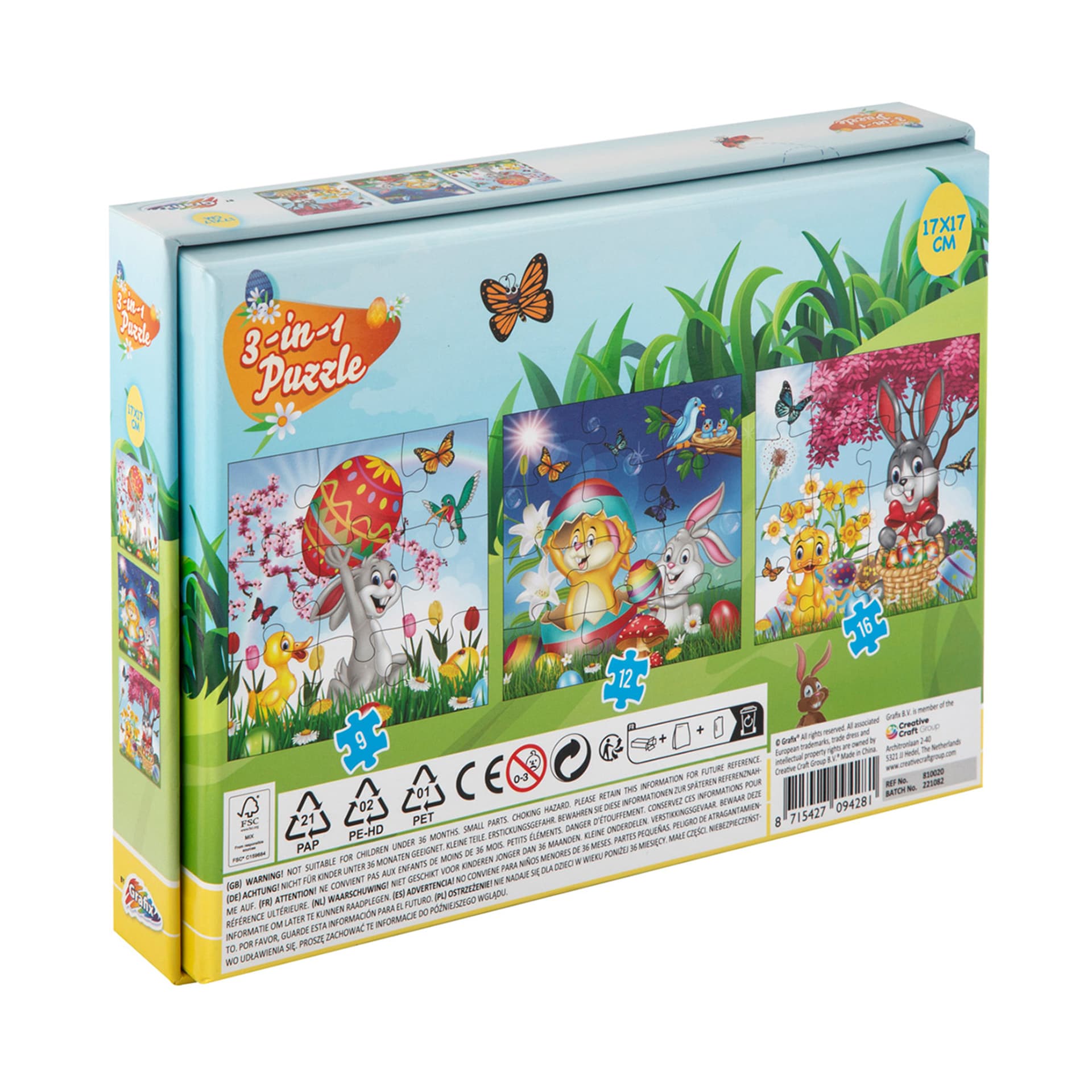 

WIELKANOCNE PUZZLE 3 W 1