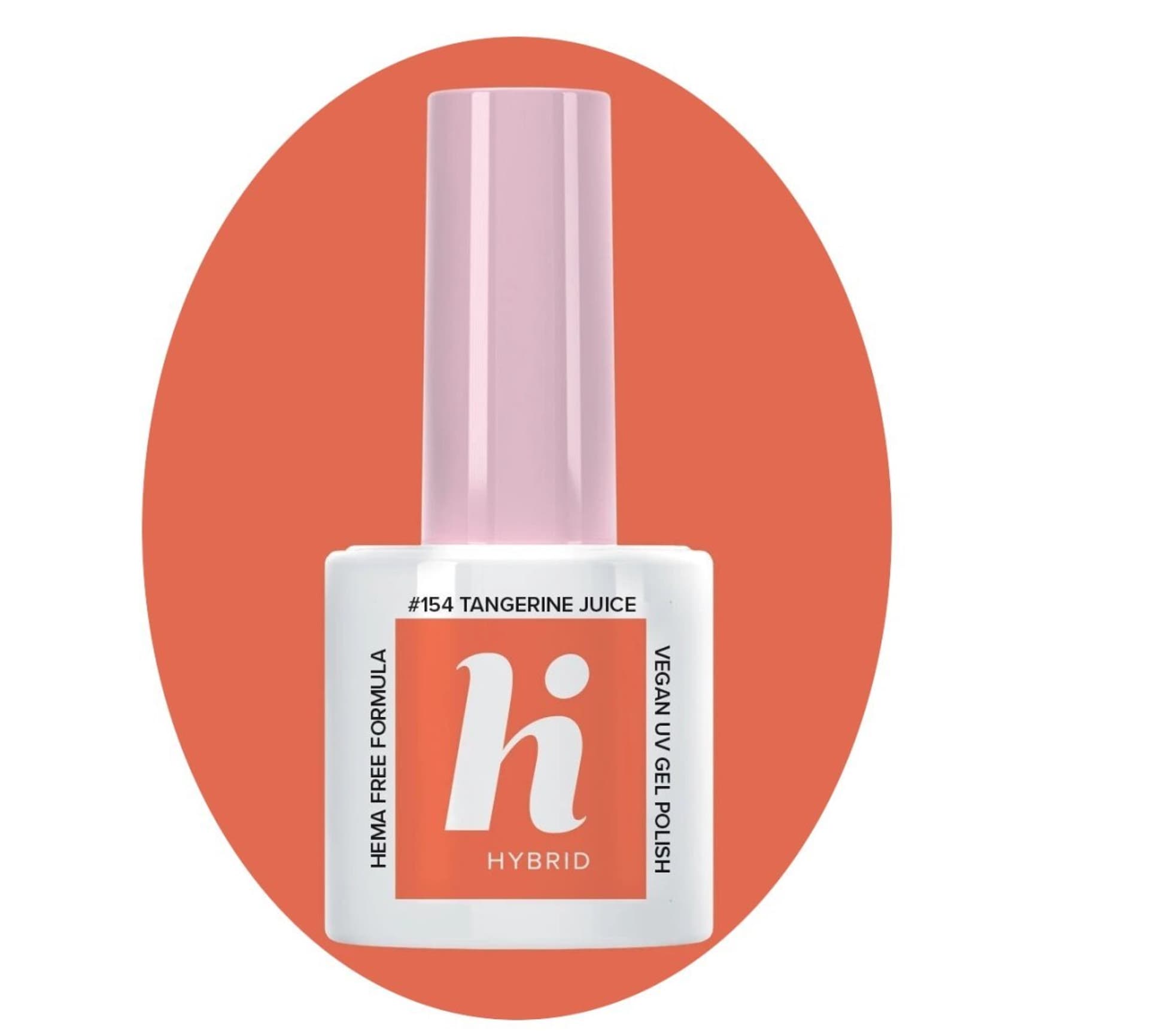 

Hi Hybrid HEMA Free Lakier hybrydowy Palm Springs #154 Tangarine Juice 5ml