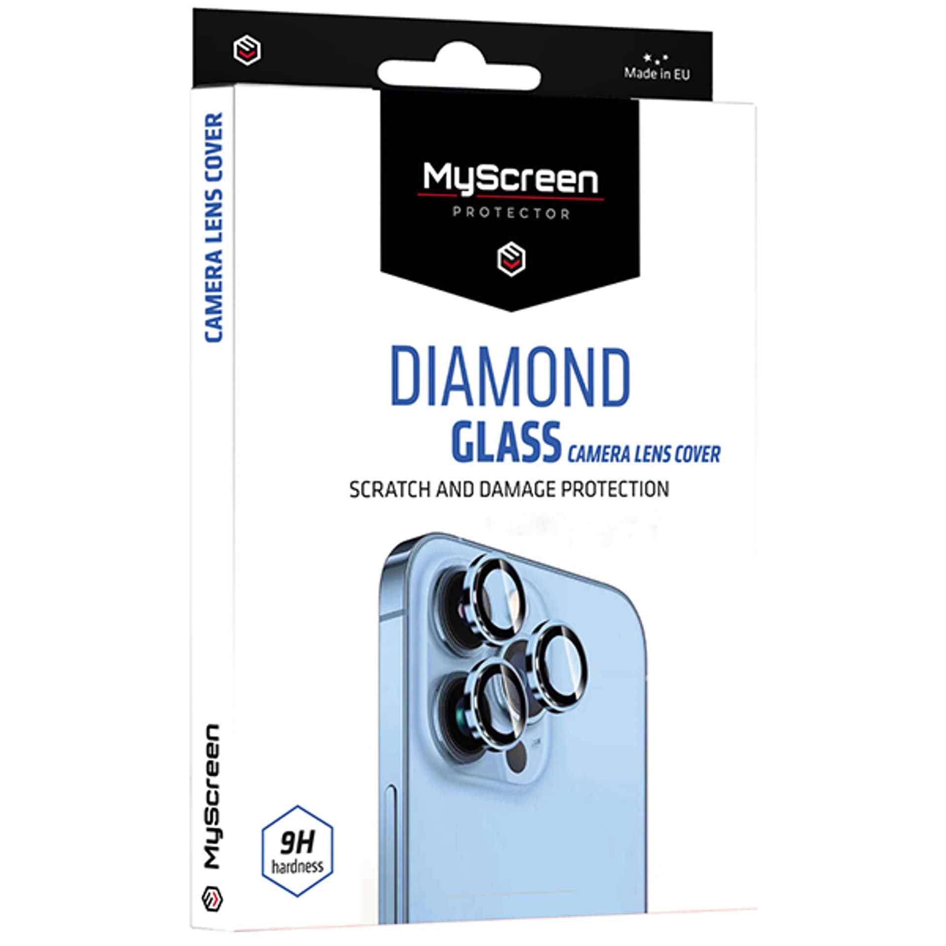 

MS Diamond Glass Camera Lens Cover iPhone 14 6,1"/14 Plus 6,7" czarny/black Ochrona na obiektyw aparatu