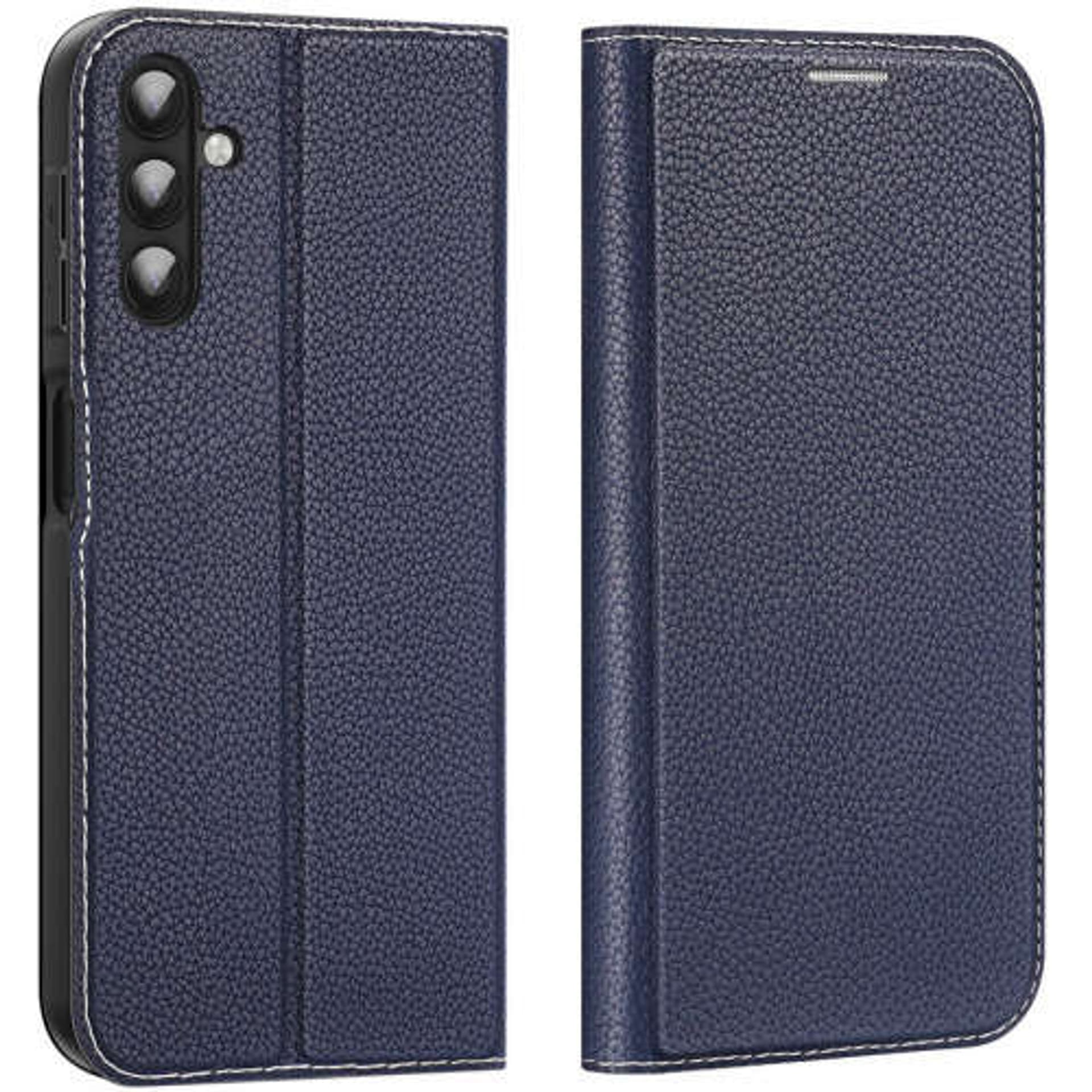

Dux Ducis Skin X2 etui Samsung Galaxy A14 5G pokrowiec z klapką portfel podstawka niebieskie
