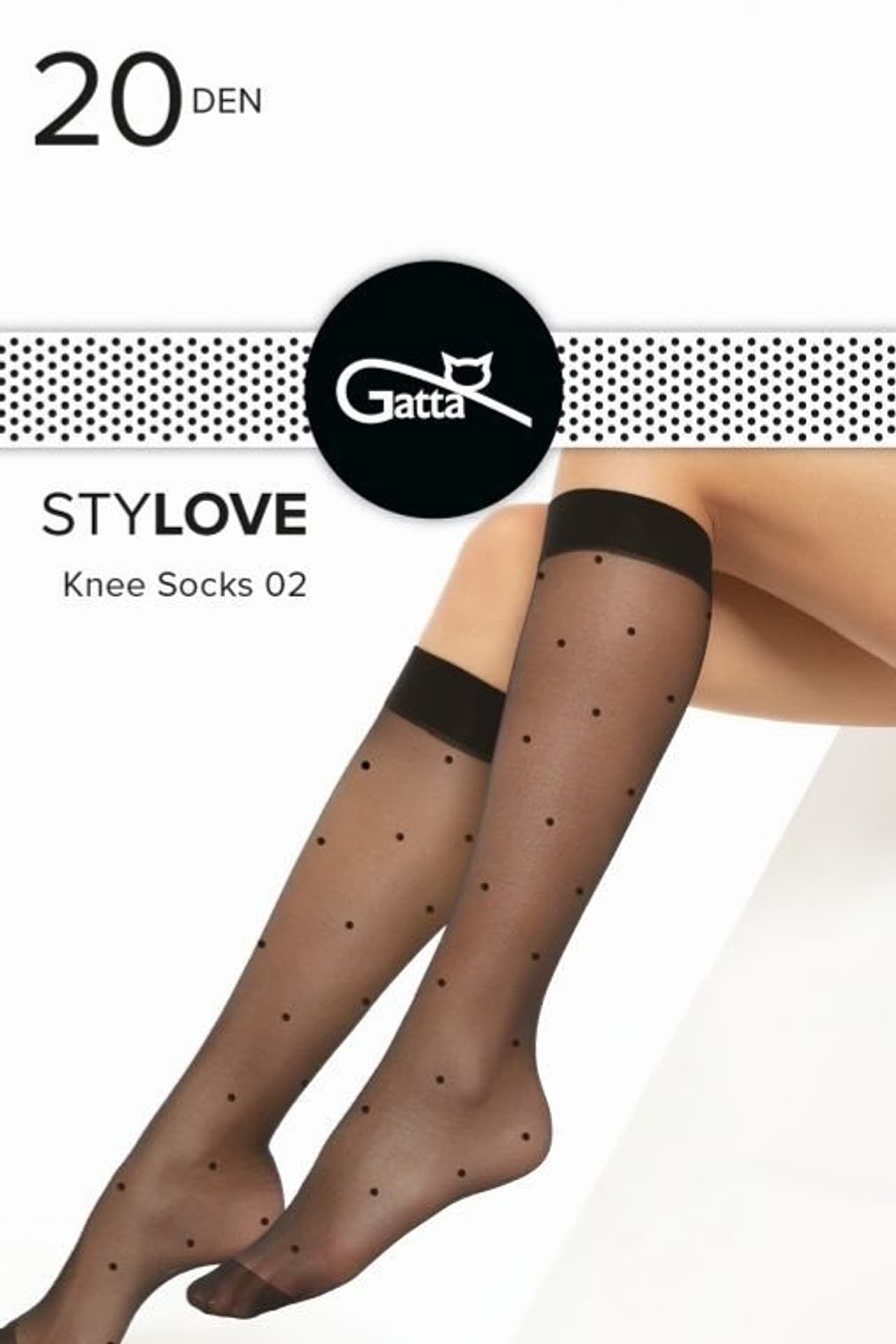 

PODKOLANÓWKI GATTA STYLOVE WZ 02 (kolor Nero, rozmiar uniwersalny)
