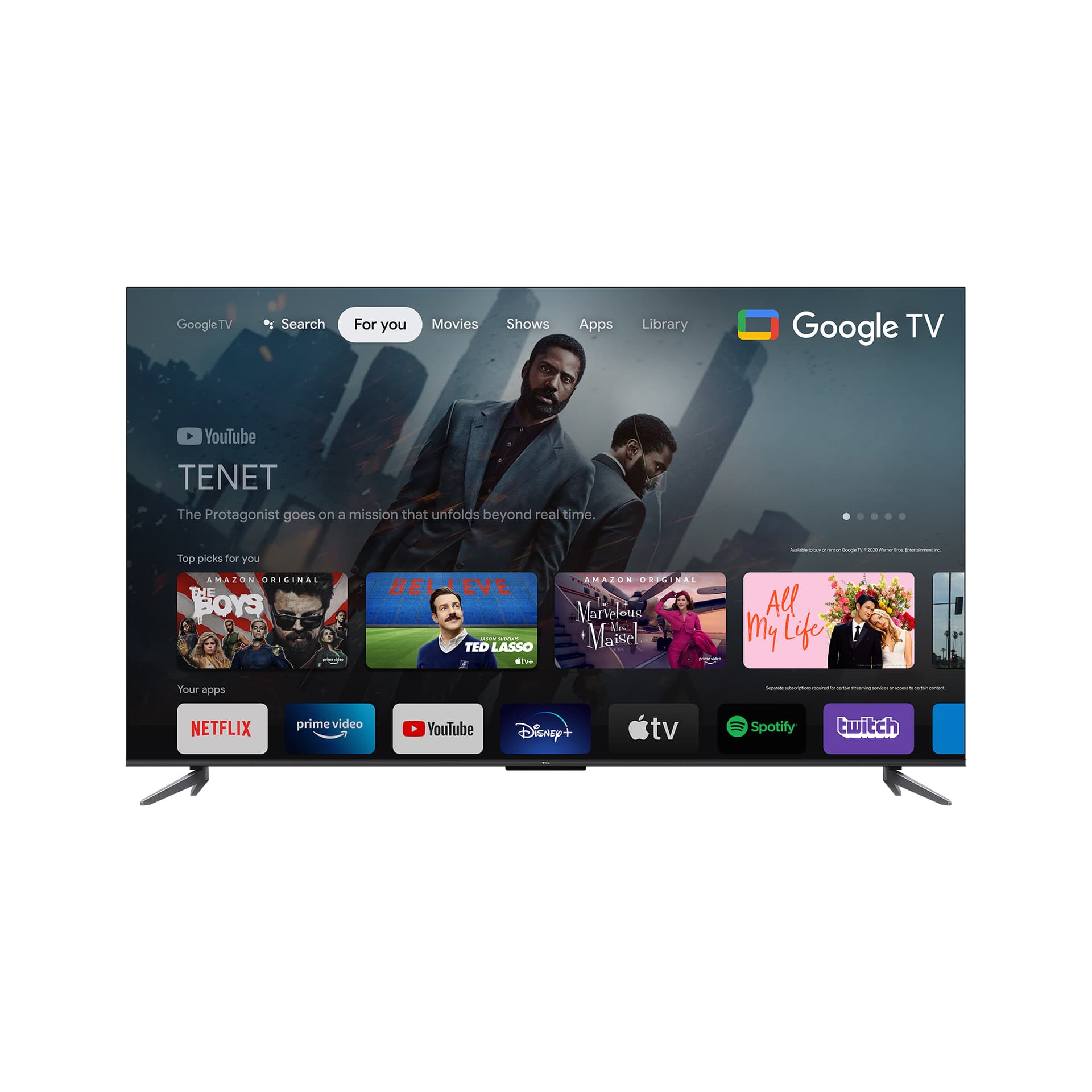 

Telewizor TCL 50" Qled GoogleTV DVB-T2/C/S2 H.265 HEVC
