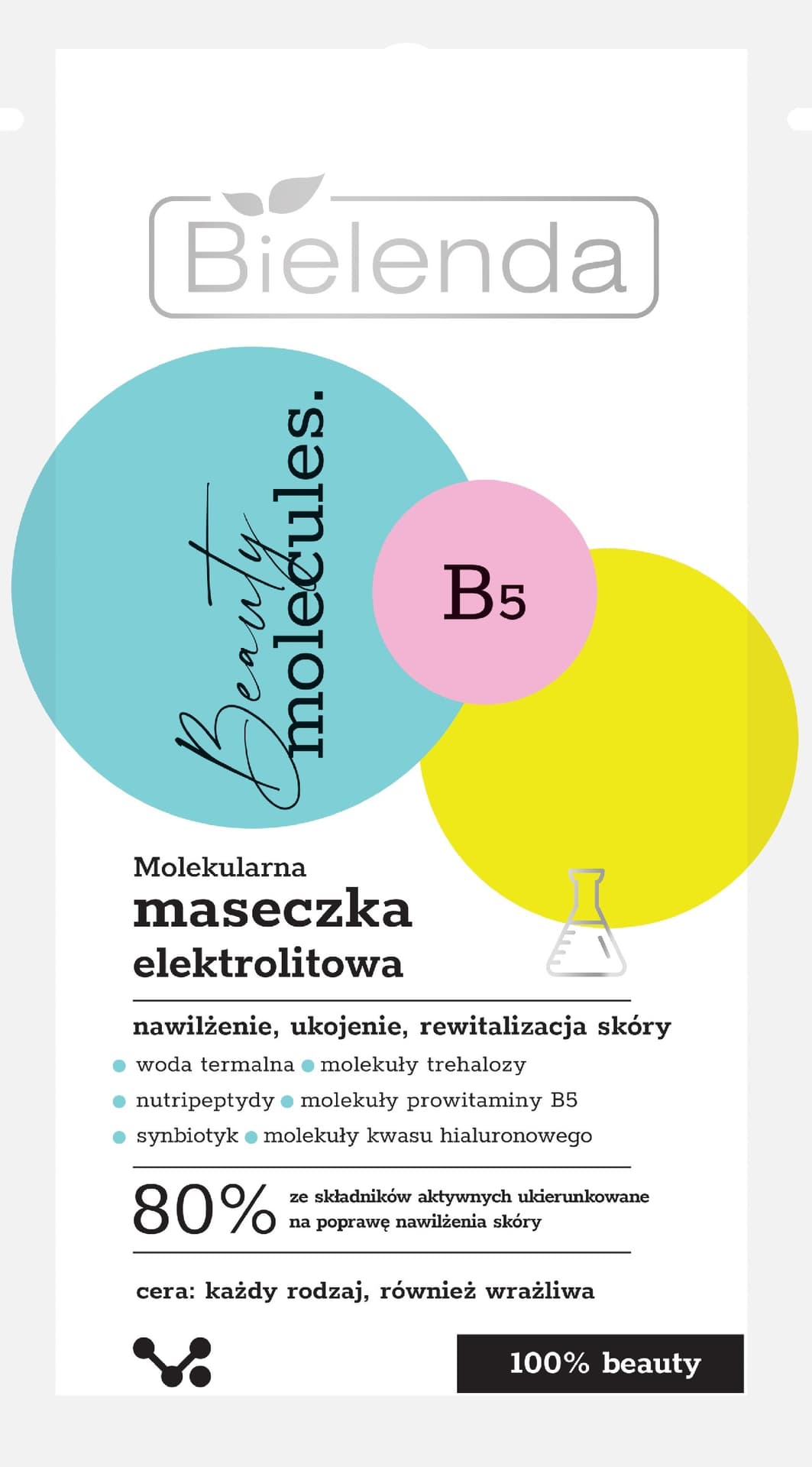 

Bielenda Beauty Molecules.Molekularna Maseczka elektrolitowa - do każdego rodzaju cery 8g