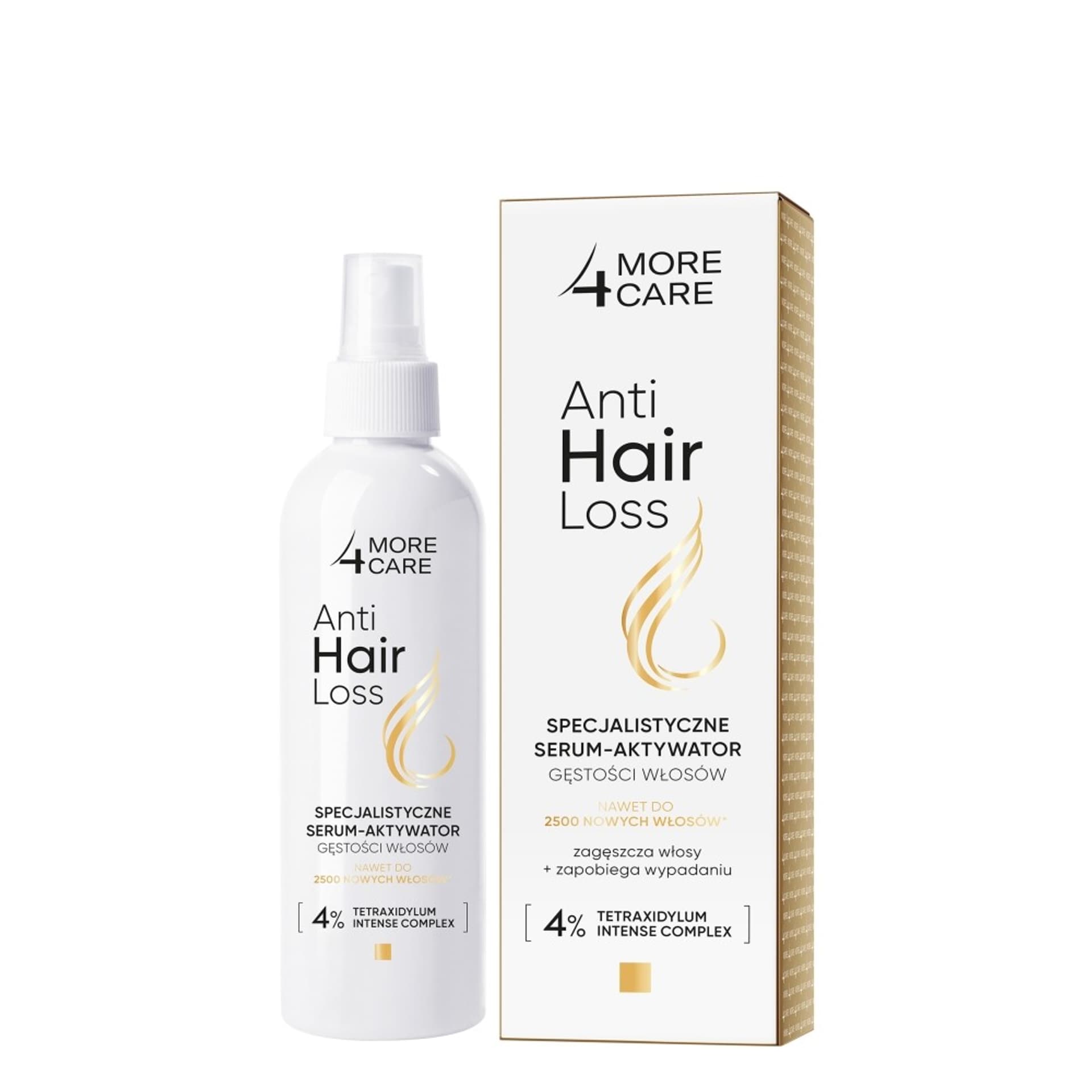 

More4Care Anti Hair Loss specjalistyczne serum-aktywator gęstości włosów 70ml