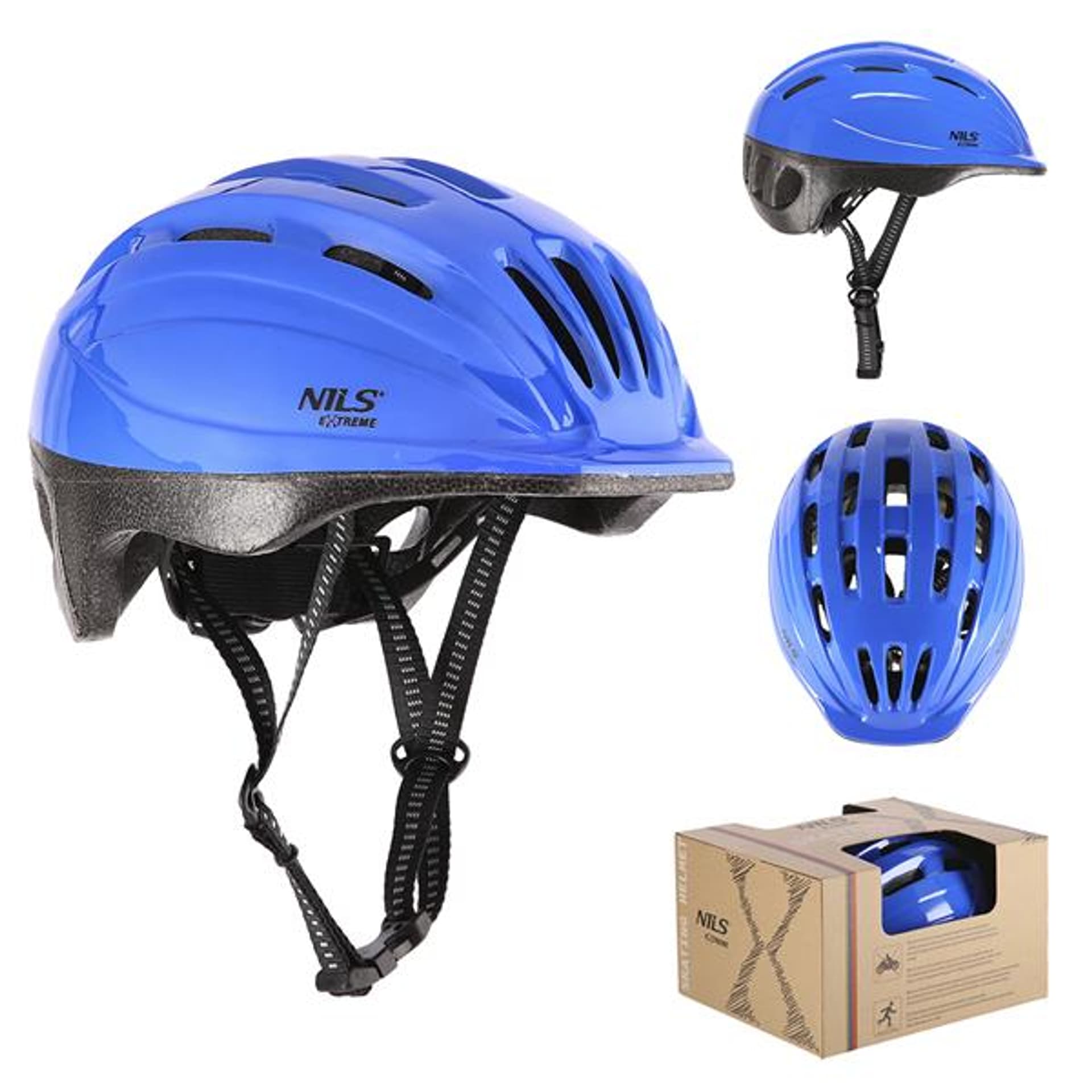 

MTV62J NIEBIESKI ROZM. M(52-56CM) KASK DZIECIĘCY NILS EXTREME, 52-56cm) kask dziecięcy nils extrem