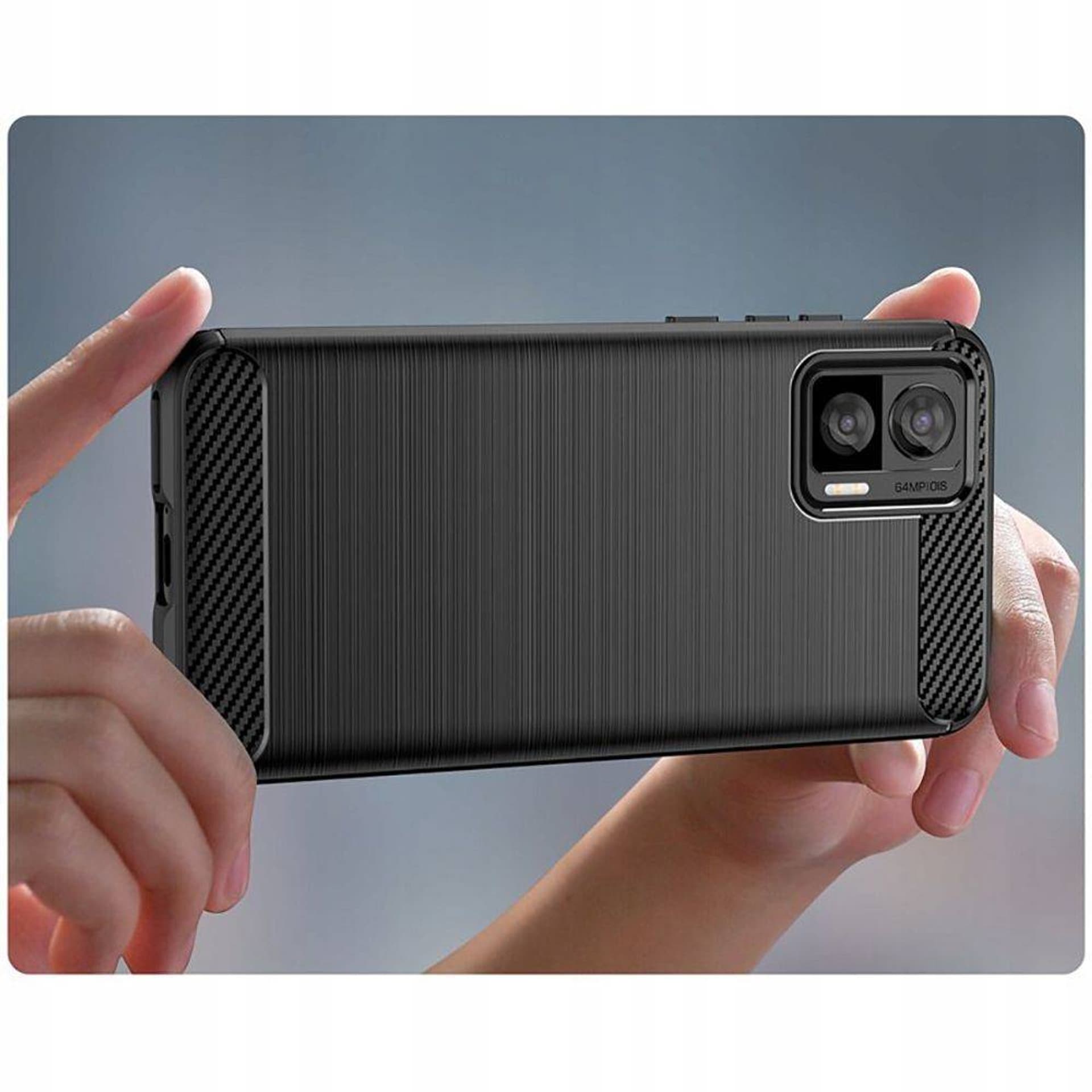 

Etui MOTOROLA EDGE 30 NEO Nexeri TPU Premium Carbon czarne