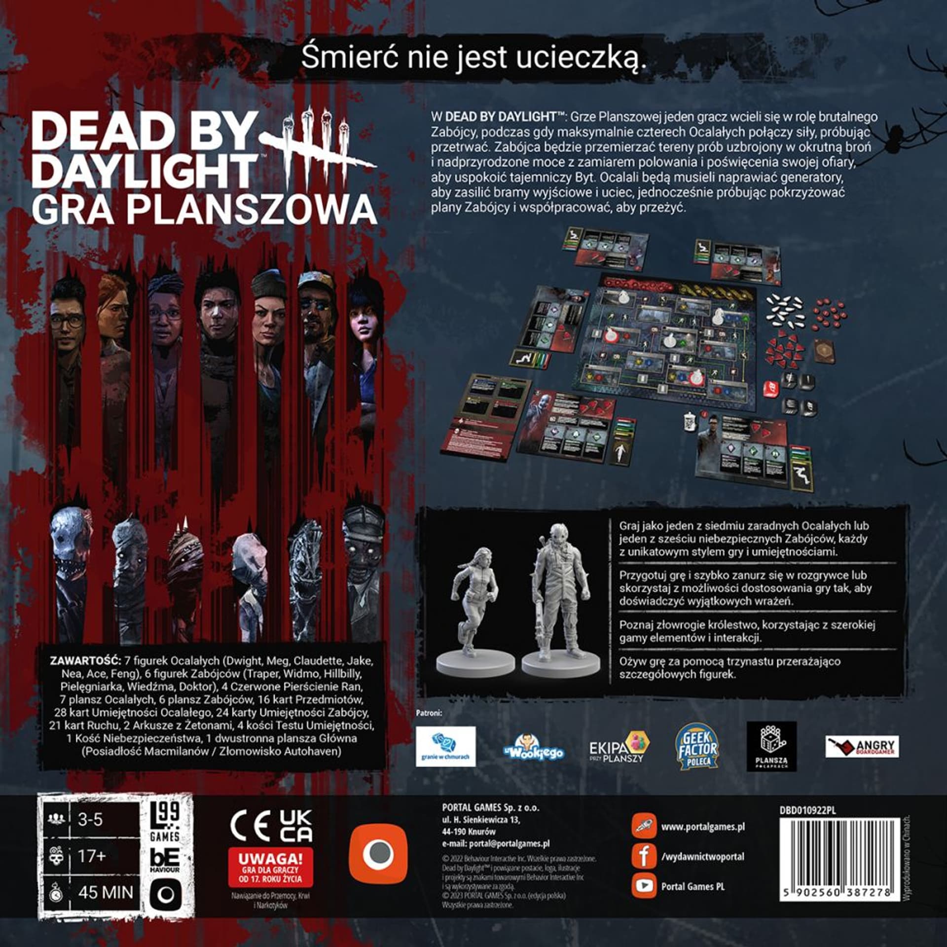 

GRA PLANSZOWA DEAD BY DAYLIGHT - PORTAL GAMES