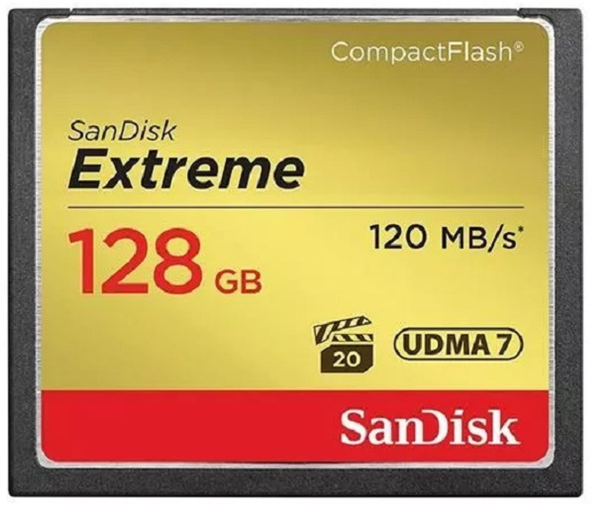 

SANDISK COMPACT FLASH EXTREME 128GB 120 MB/s
