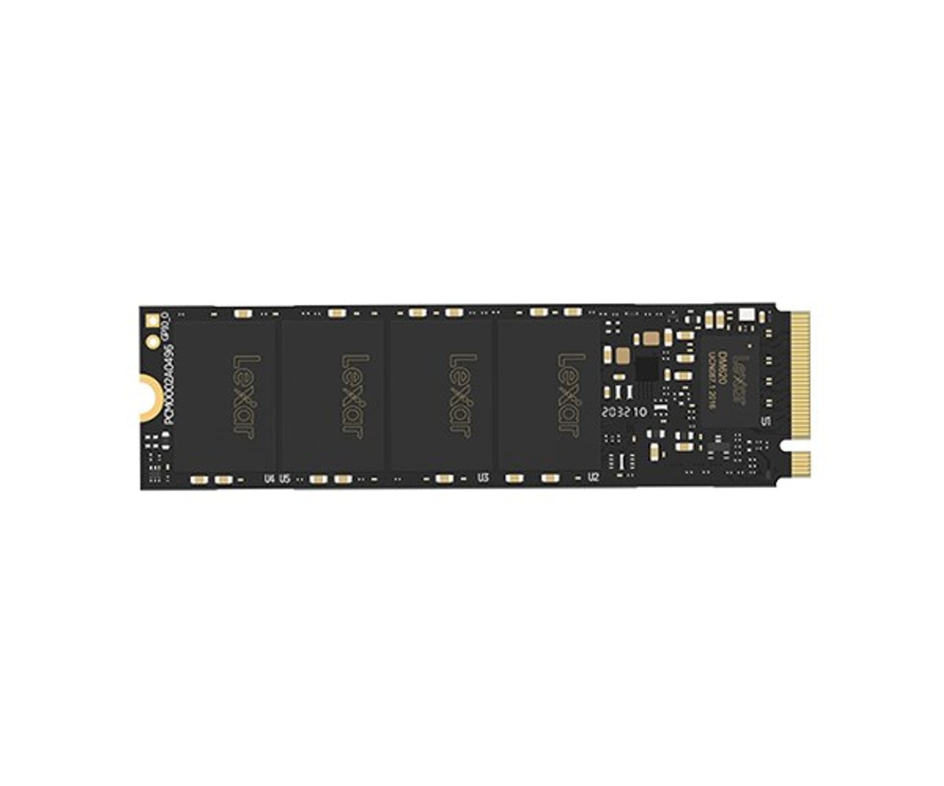 

Lexar SSD NM620 256 GB, współczynnik kształtu dysku SSD M.2 2280, interfejs SSD PCIe Gen3x4, prędkość zapisu 1300 MB/s, prędkość