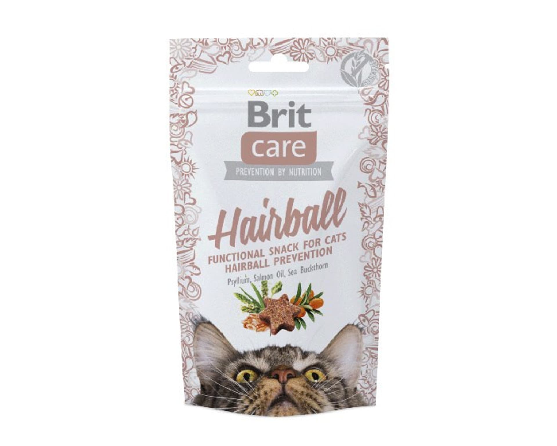 

BRIT CARE CAT SNACK HAIRBALL 50g