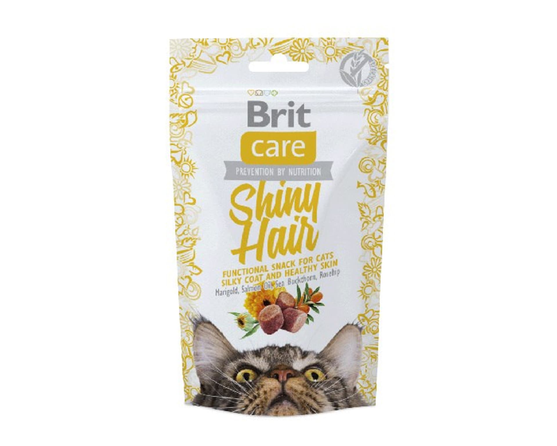 

BRIT CARE CAT SNACK SHINY HAIR 50g