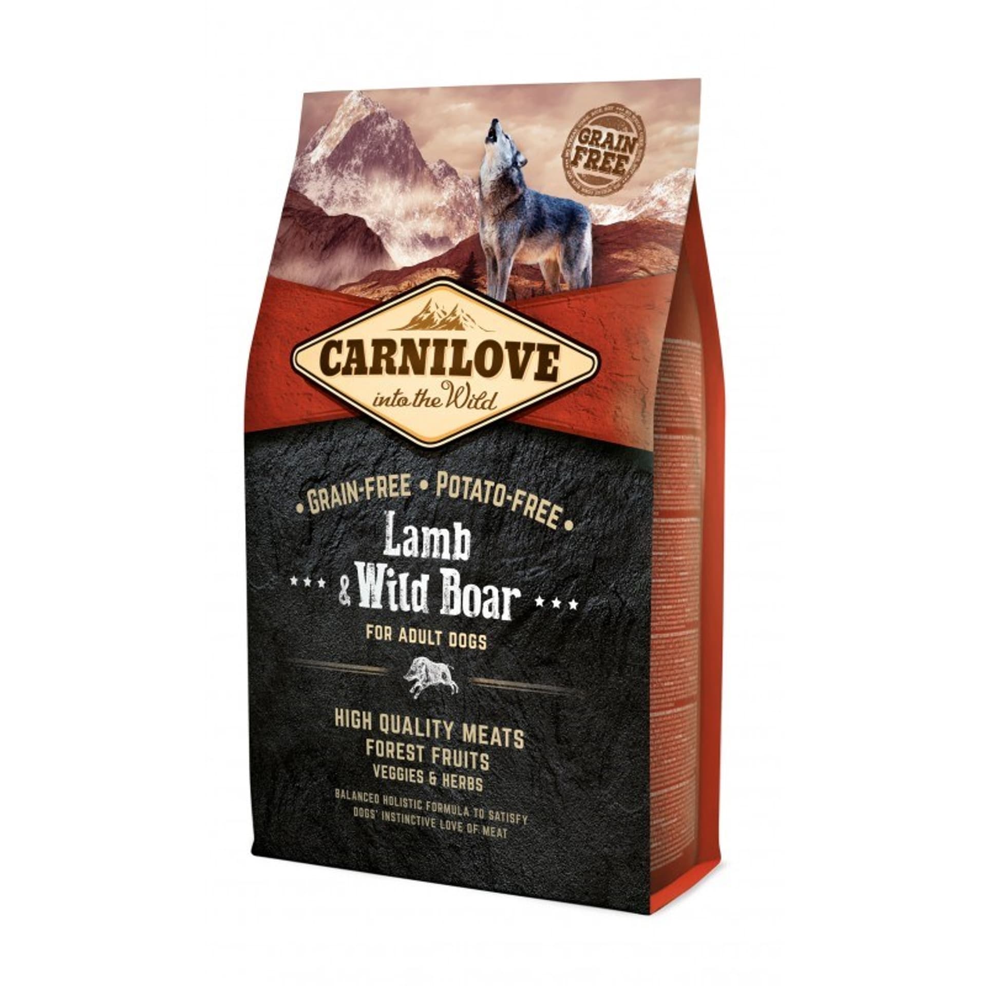 

Carnilove Lamb & WILD BOAR FOR ADULT 4kg