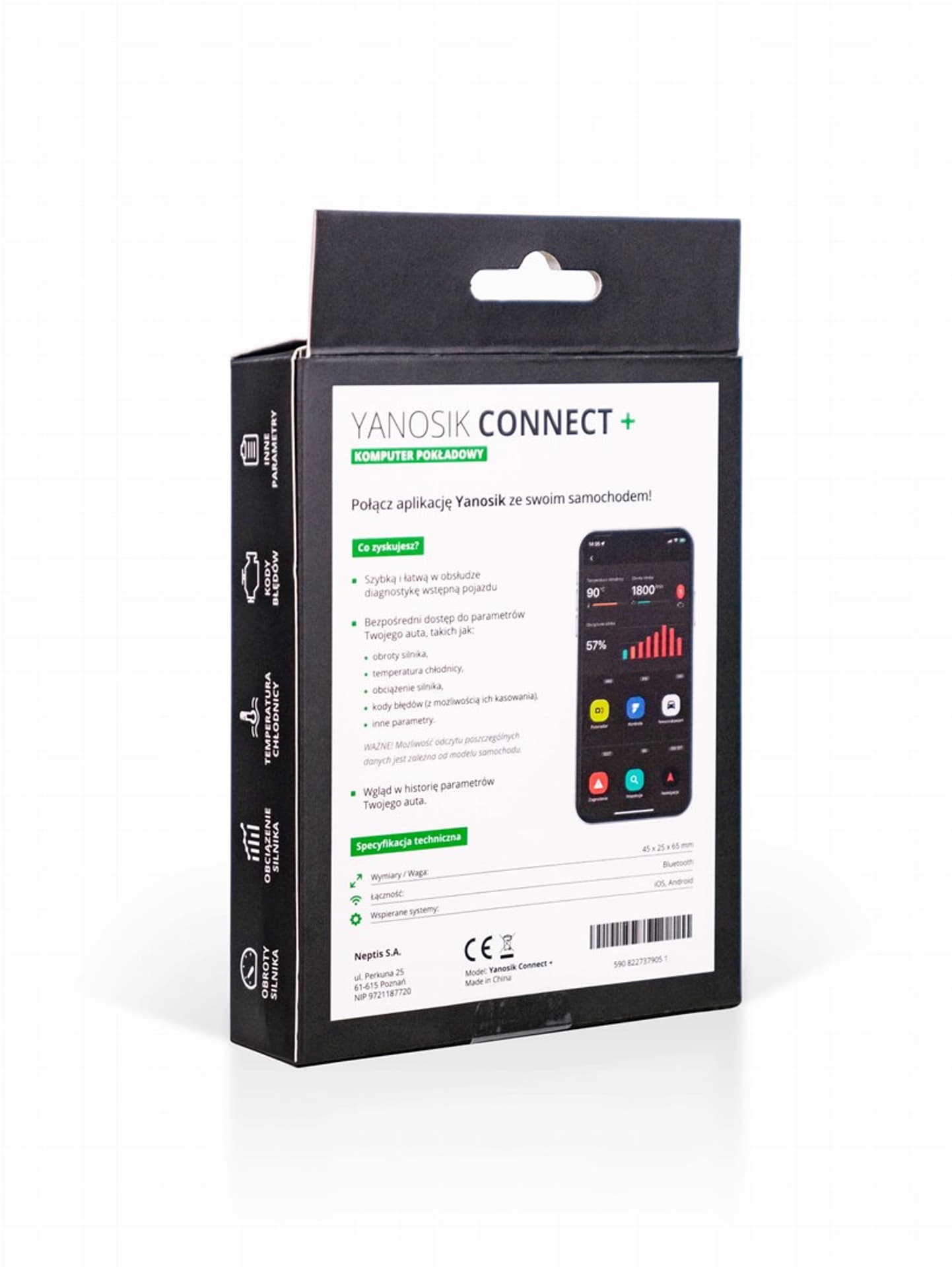 

Yanosik Connect + komputer pokładowy