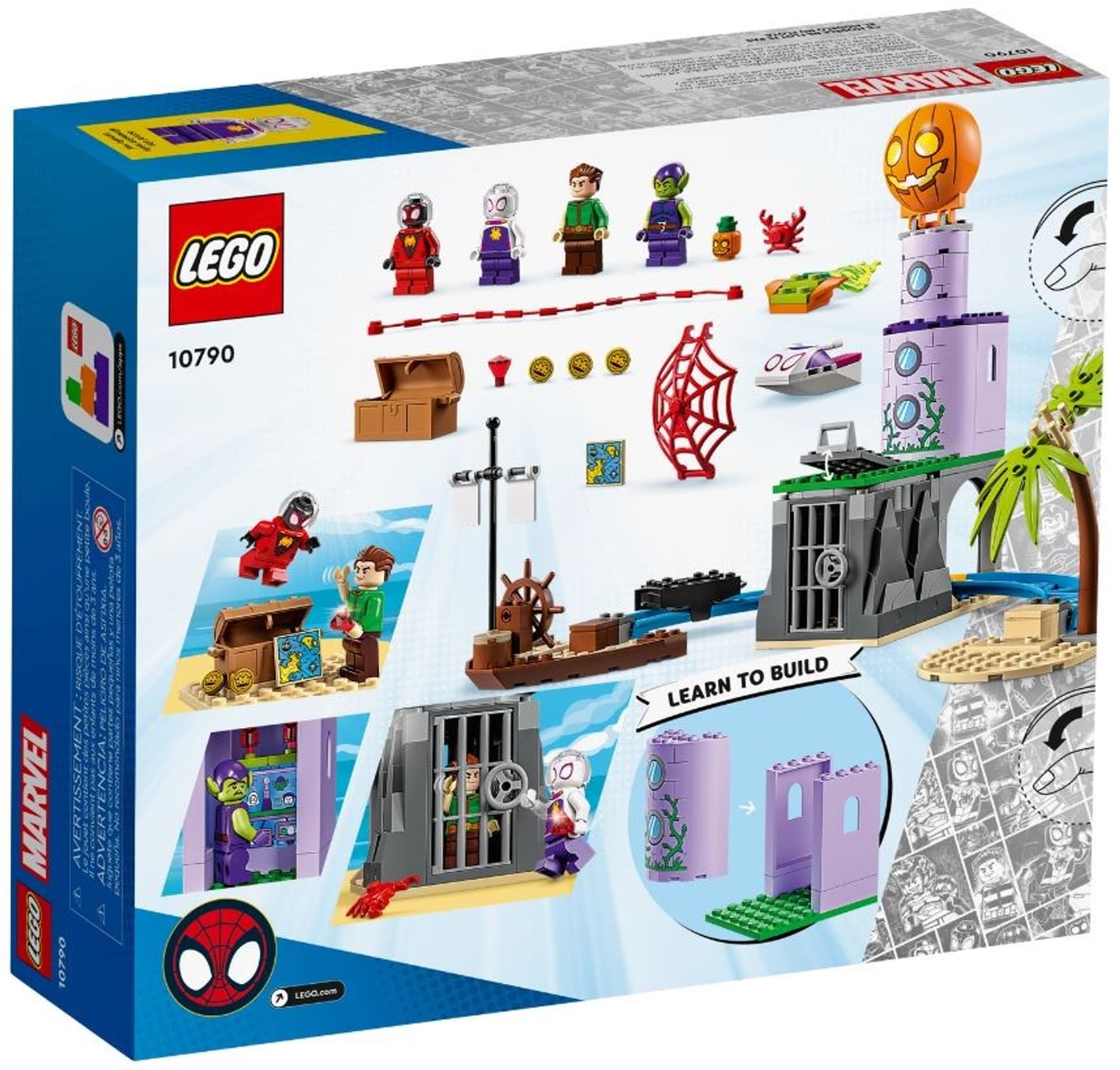 

LEGO Spidey 10790 Drużyna Spider-Mana w latarni Zielonego Goblina