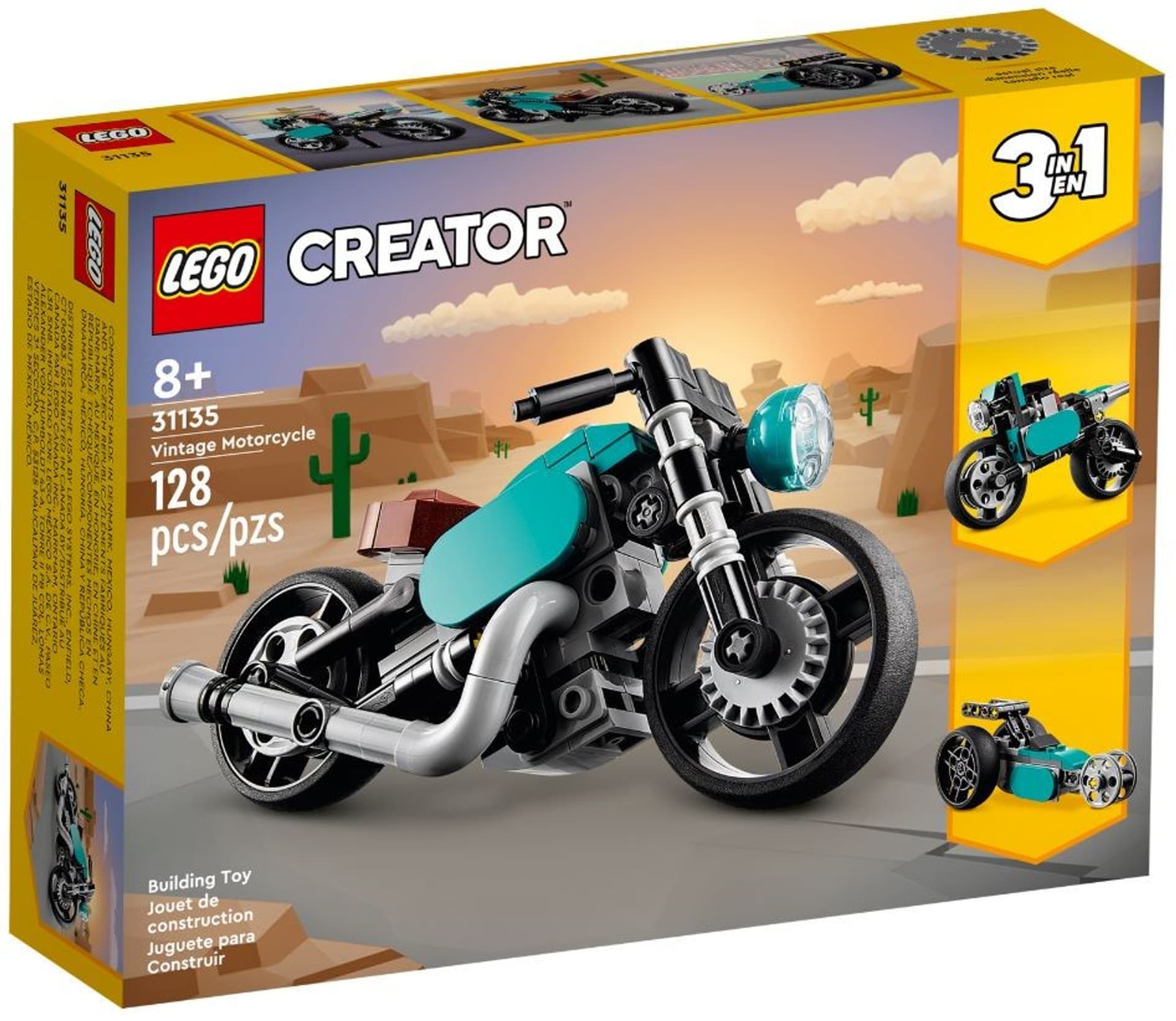 

LEGO 31135 Creator 3w1 - Motocykl vintage