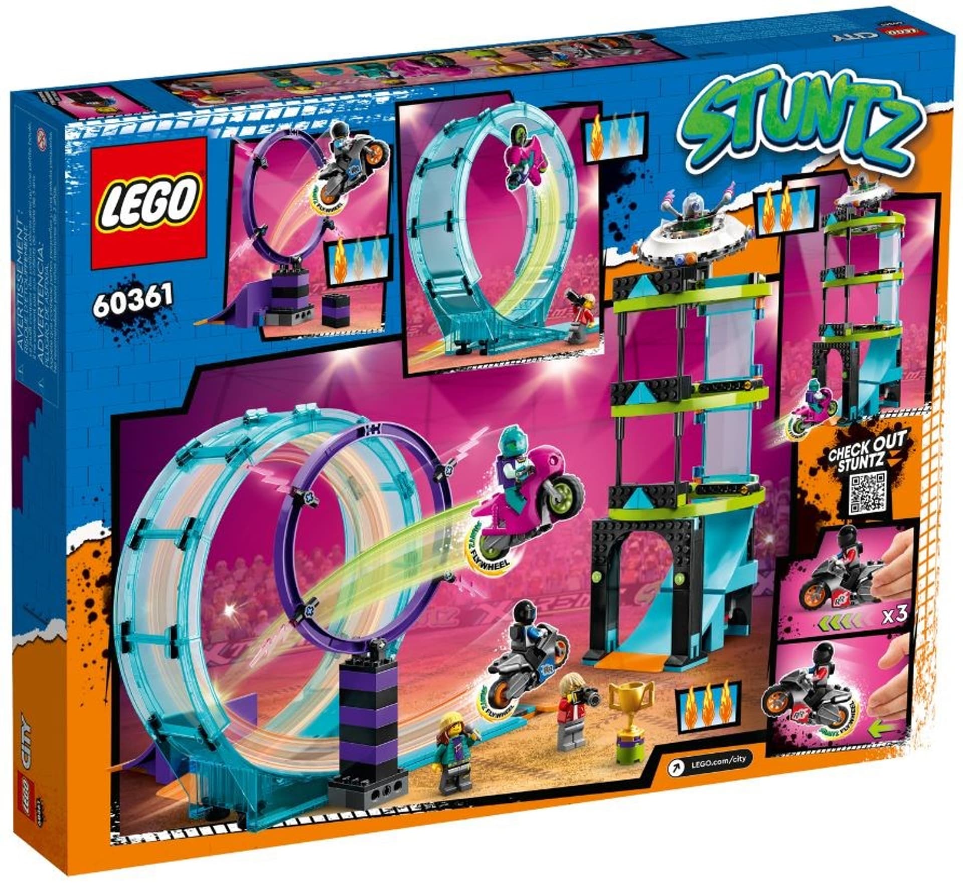 

LEGO City Stuntz 60361 Ekstremalne wyzwanie kaskaderskie