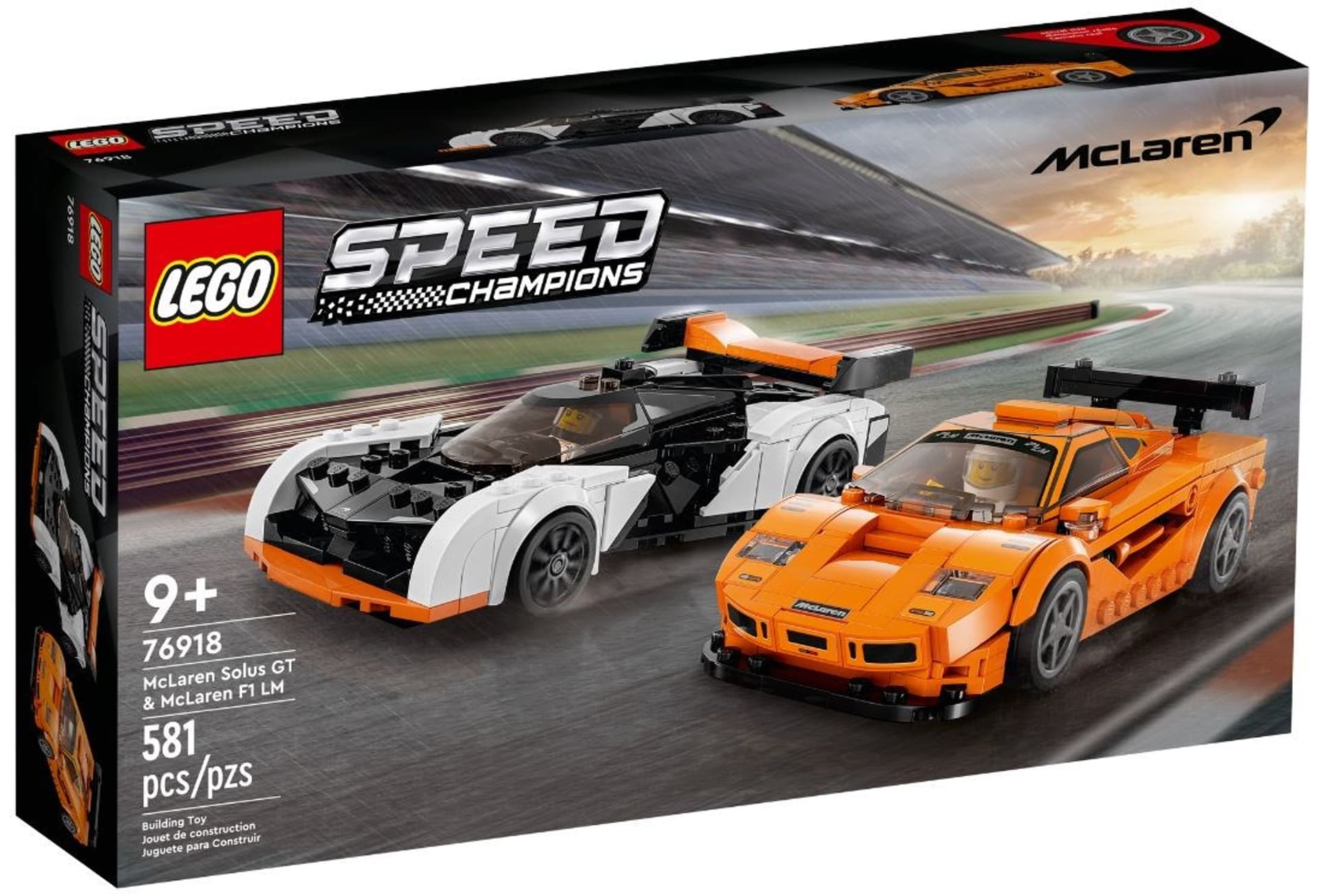 

LEGO 76918 Speed Champions - McLaren Solus GT i McLaren F1 LM