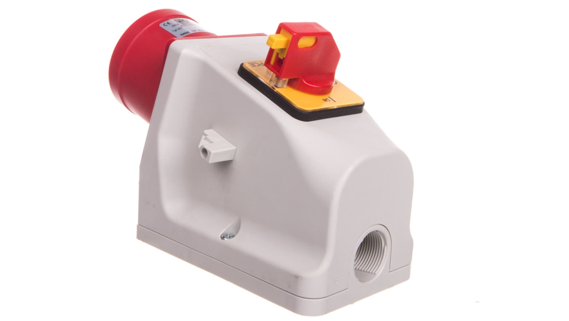 

Wtyczka odbiornikowa KOMBI 32A 5P 400V czerwona IP44 625-6W