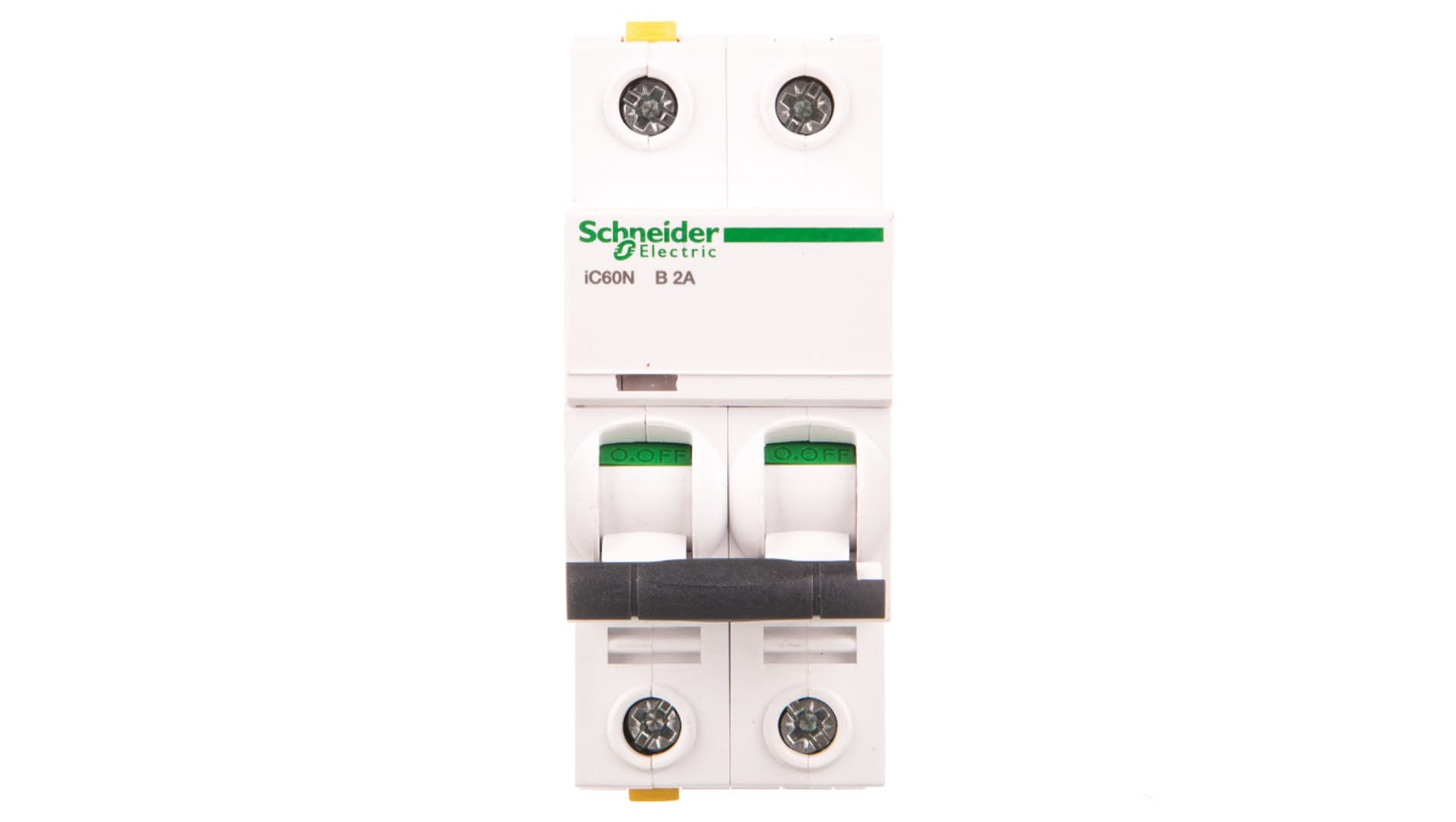 

Wyłącznik nadprądowy 2P B 2A 6kA AC iC60N-B2-2 A9F03202