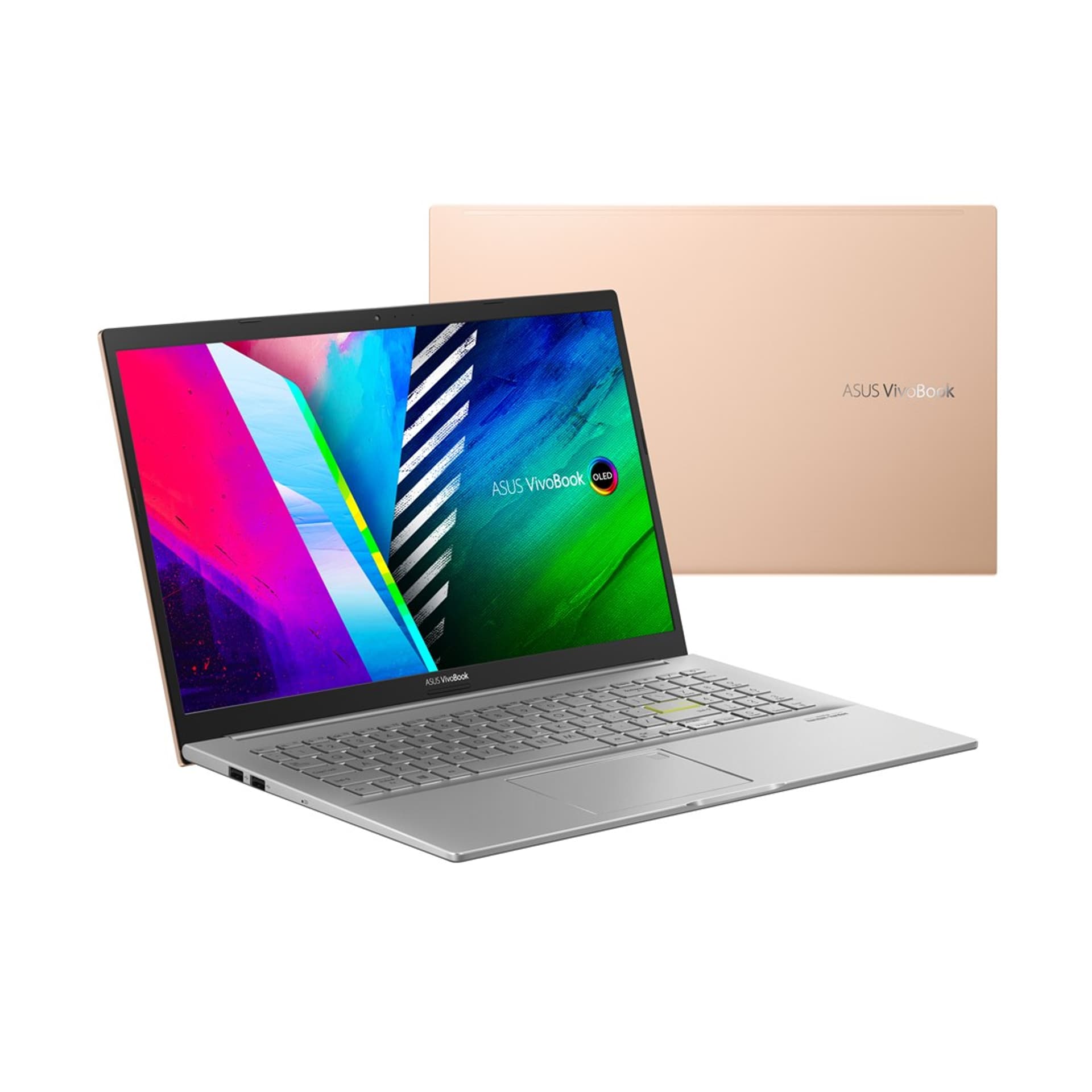 

ASUS Vivobook 15 OLED K513 90NB0SG3-M41640 i5-1135G7 15.6" FHD OLED Non-Touch 60Hz Glossy 16GB DDR4 SSD512 Intel Iris Xe Graphics WLAN+BT Cam 42WHrs Win11 Hearty Gold