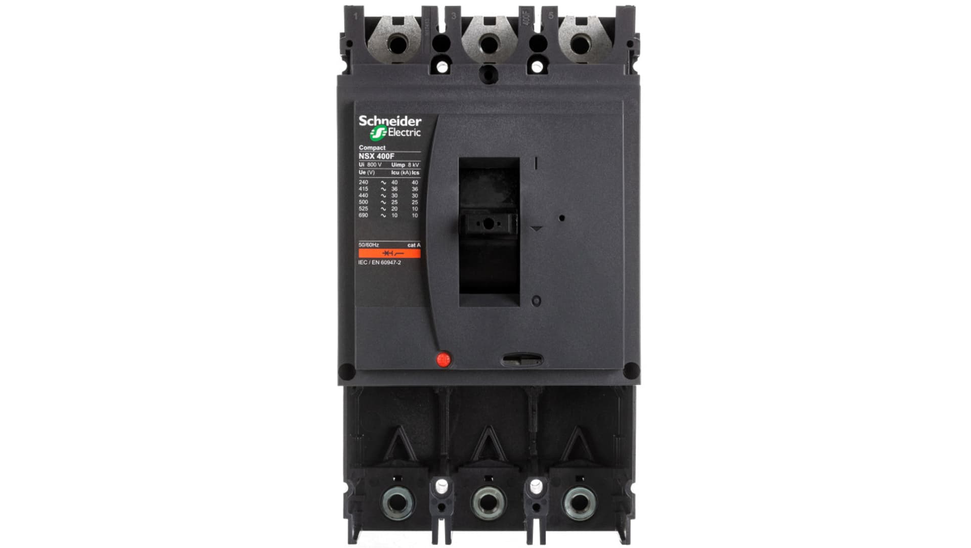 

Wyłącznik mocy 400A 3P 36kA Compact NSX400F bez wyzwalacza LV432413