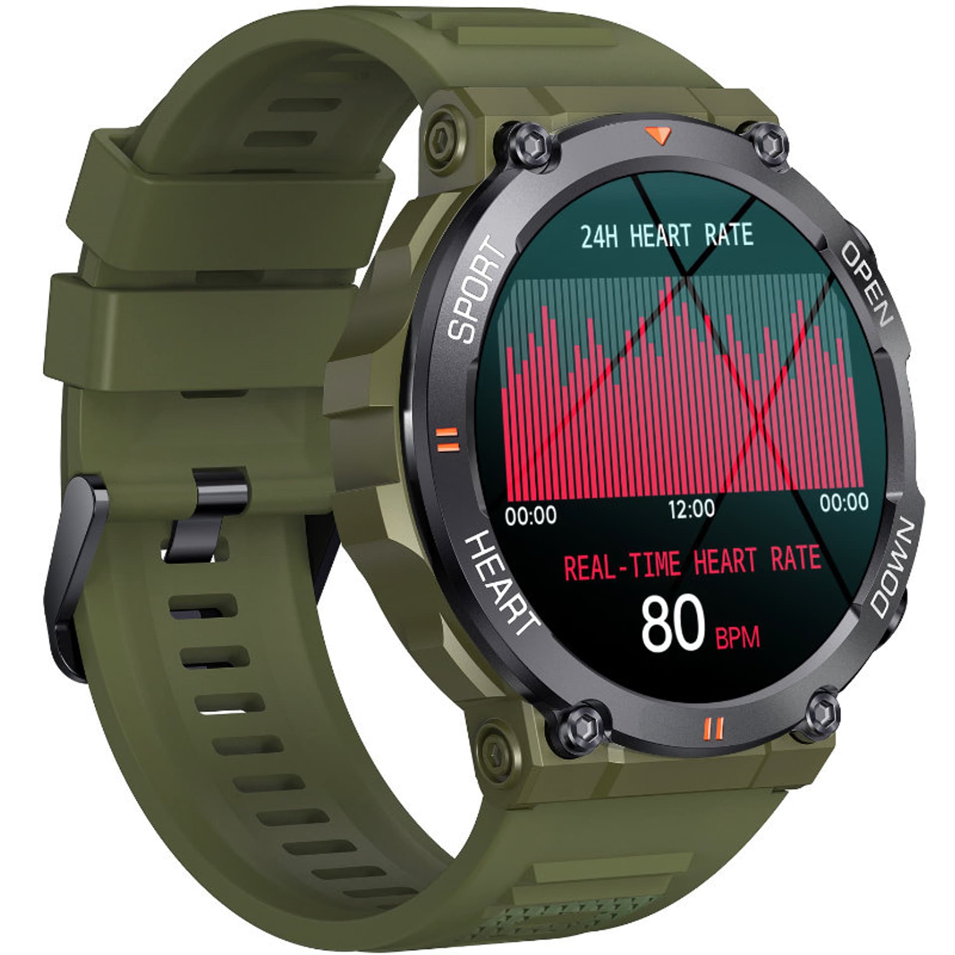 

SMARTWATCH MĘSKI Rubicon RNCE95 - WYKONYWANIE POŁĄCZEŃ, PULSOKSYMETR (sr040b)