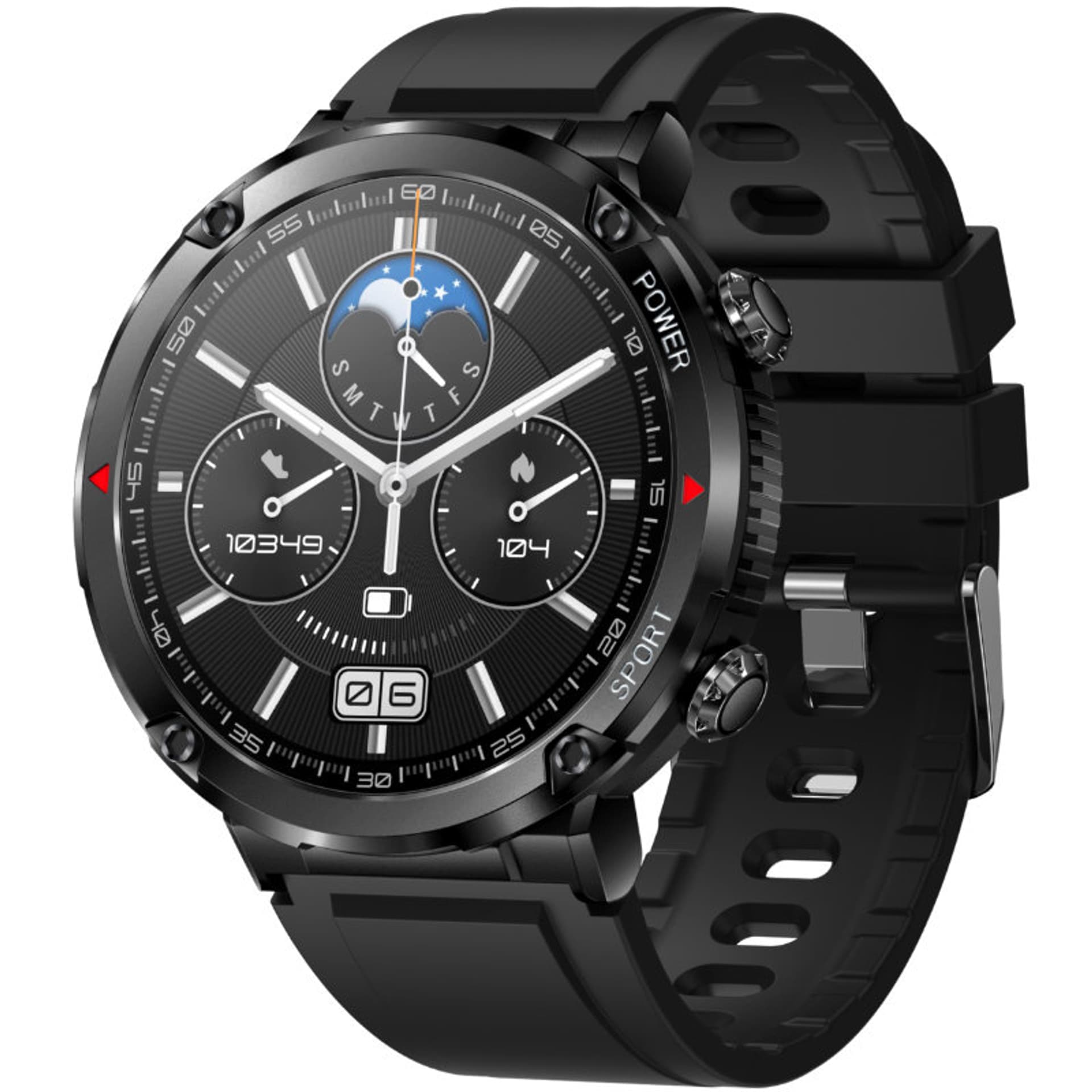 

SMARTWATCH MĘSKI Rubicon RNCE96 - WYKONYWANIE POŁĄCZEŃ - BT CALL (sr041a)