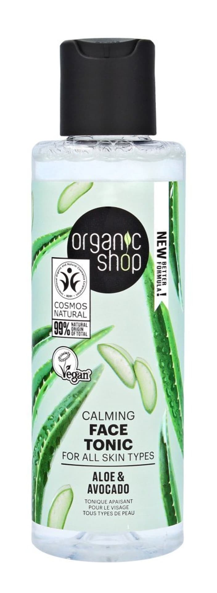 

ORGANIC SHOP Łagodzący Tonik do każdego typu cery suchej Aloe & Avocado 150ml