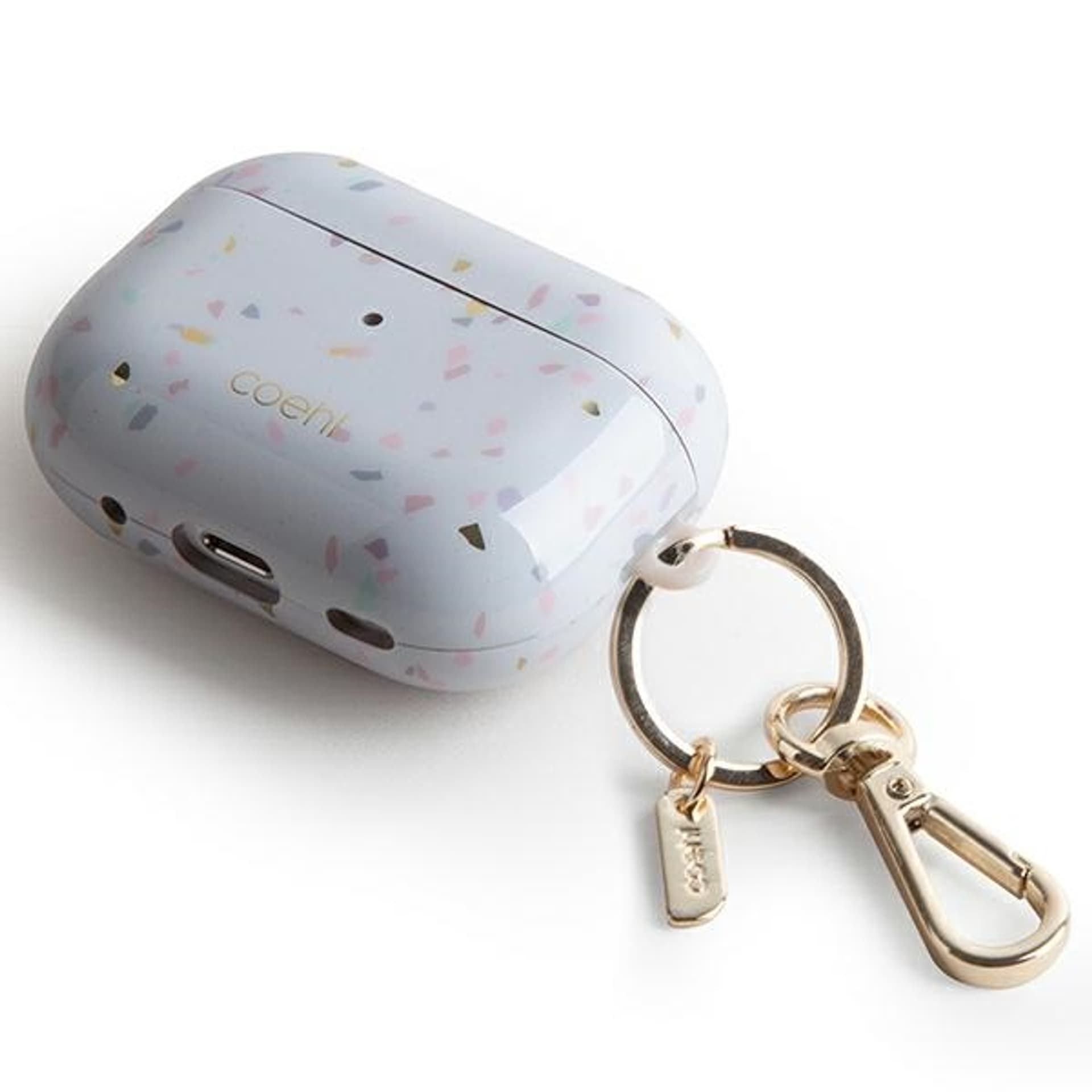 

UNIQ etui Coehl Terrazzo AirPods Pro 2 piaskowy/sandstone