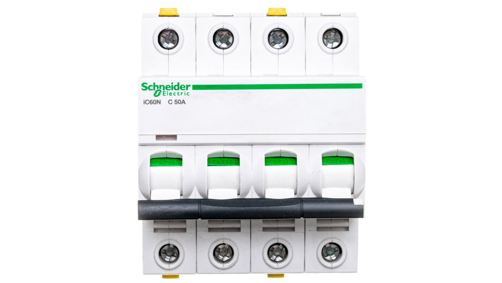 

Wyłącznik nadprądowy 4P C 50A 6kA AC iC60N-C50-4 A9F04450