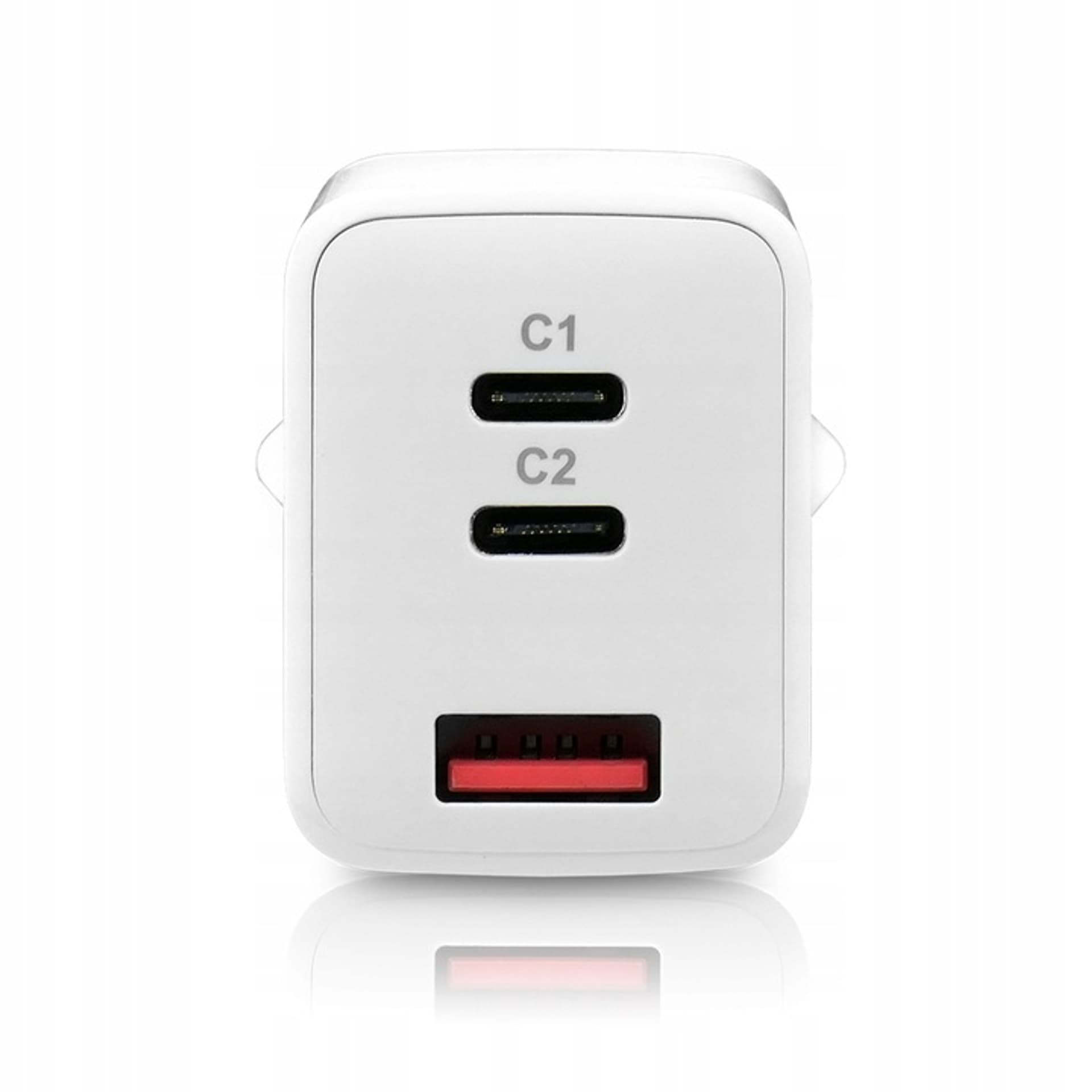

Ładowarka sieciowa 230V EVERACTIVE SC-650Q 1xUSB 3A + 2xUSB-C 3,25A 65W biała