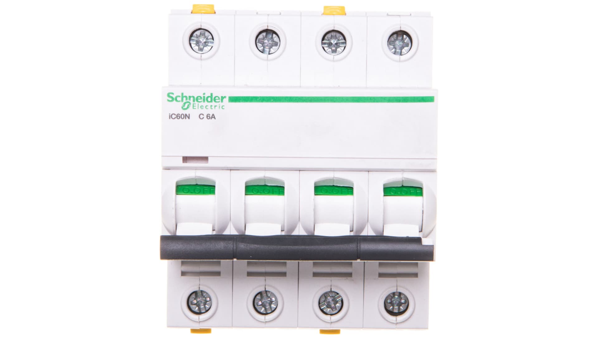 

Wyłącznik nadprądowy 4P C 6A 6kA AC iC60N-C6-4 A9F04406