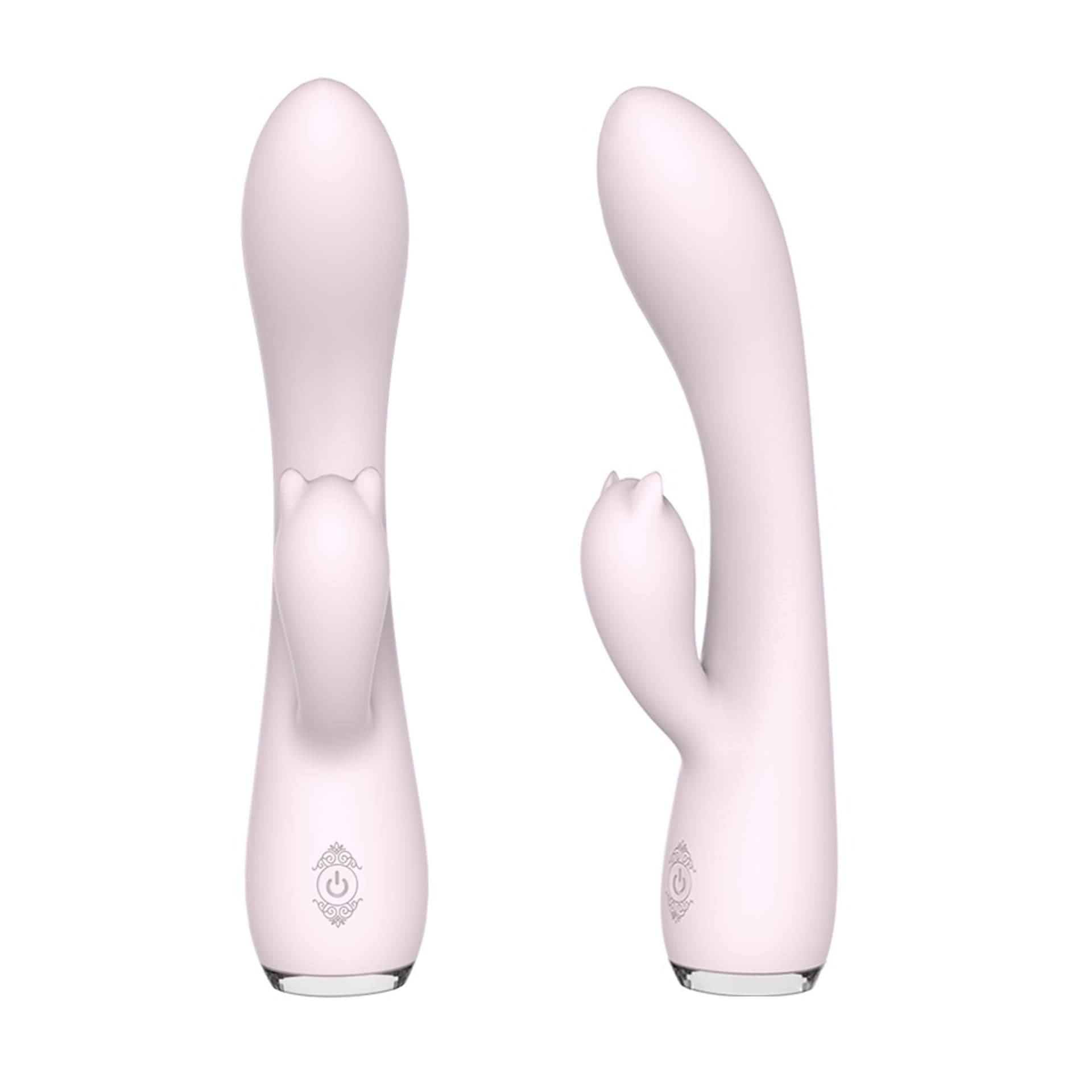 

S-HANDE Fanny wibrator podświetlany z 9 trybami wibracji w kształcie królika Light Pink