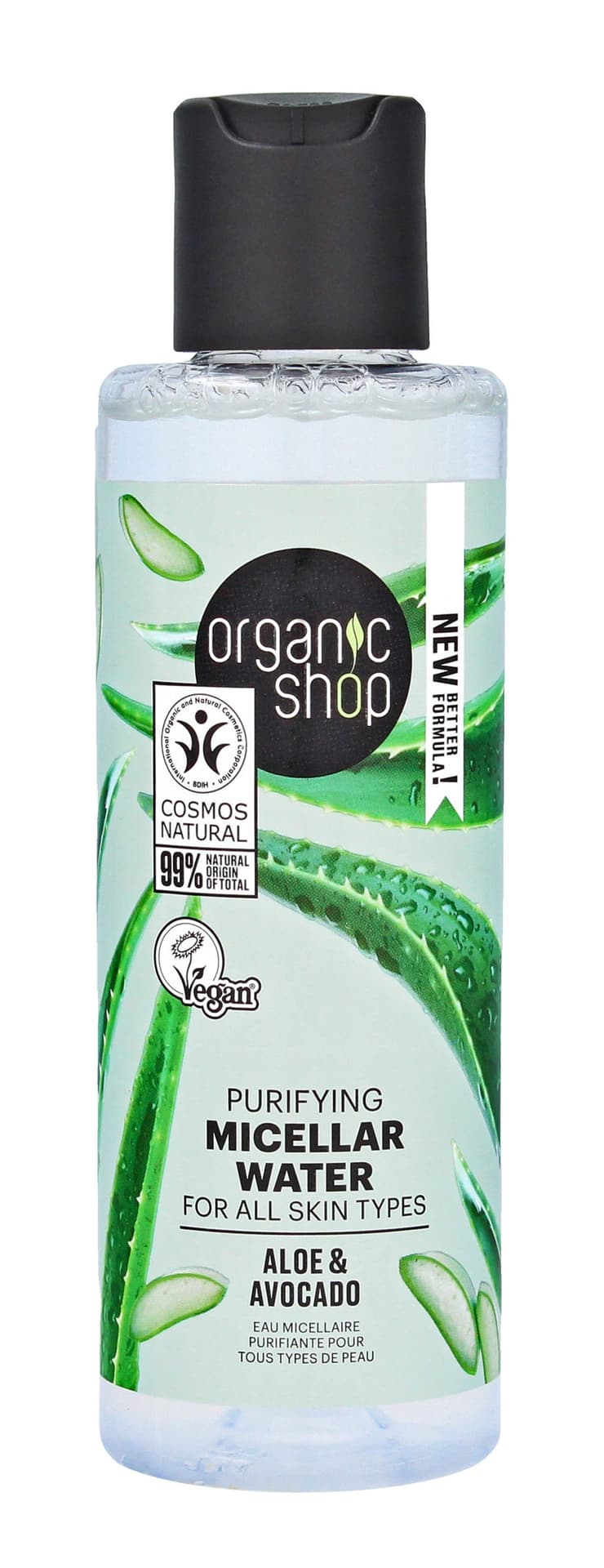 

ORGANIC SHOP Oczyszczająca Woda micelarna do każdego typu cery 150ml
