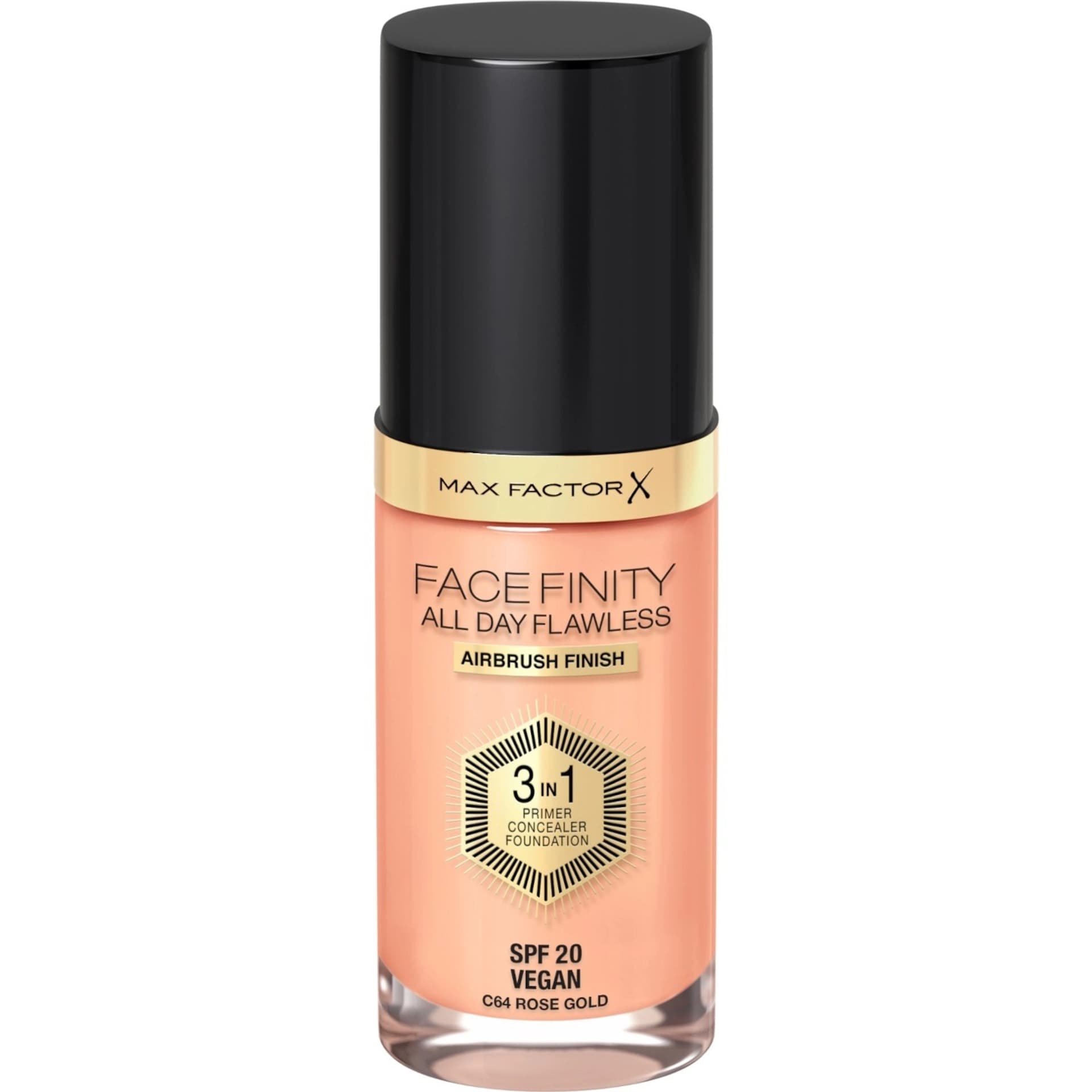 

MAX FACTOR Podkład FACEFINITY All Day Flawless 3in1 nr C64 Rose Gold 30ml