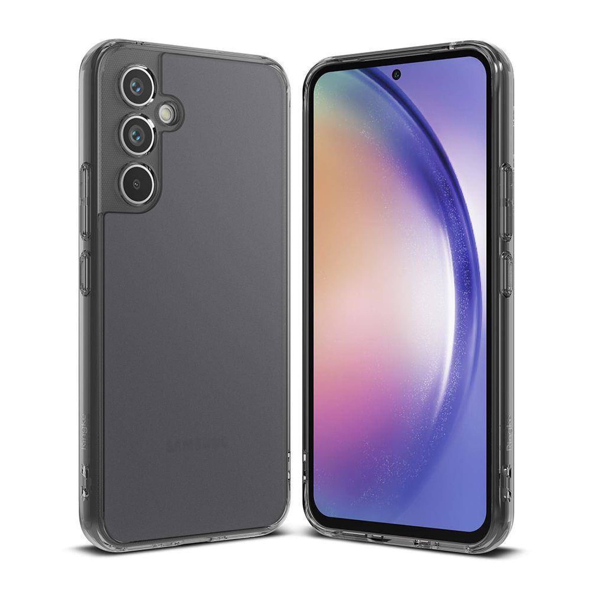 

Etui SAMSUNG GALAXY A54 5G Ringke Fusion Matte Smoke czarne