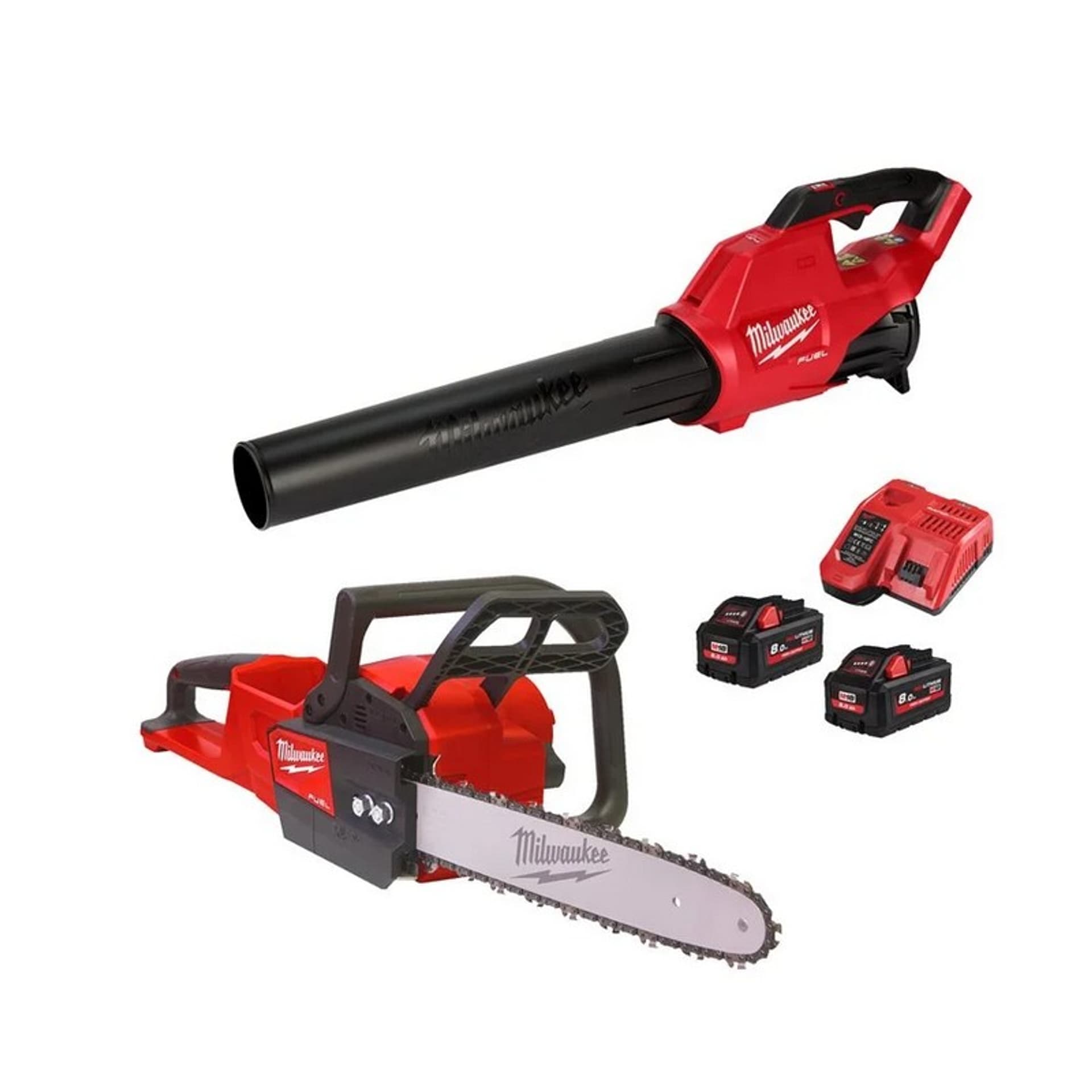 

ZESTAW POWERPACK 18V PILARKA + DMUCHAWA M18FPP2OP2 2*8.0AH
