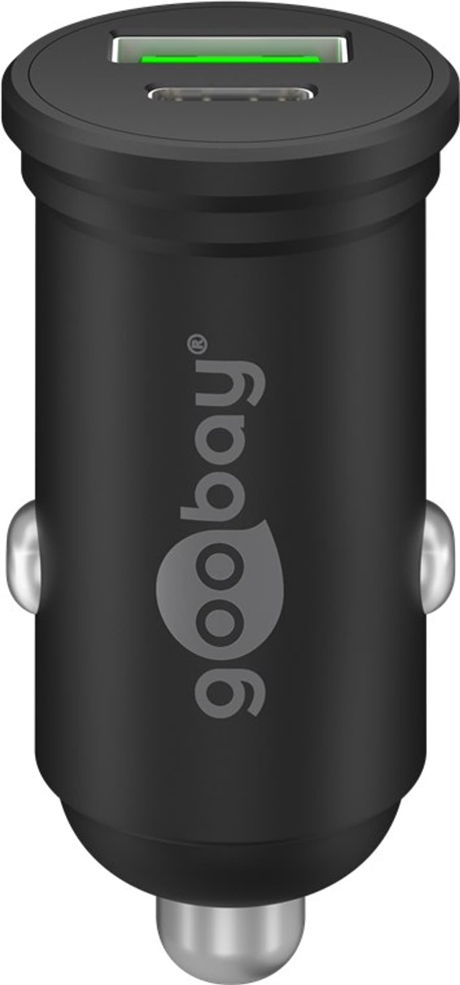 

Ładowarka samochodowa USB USB-C PD 3A 45W Goobay