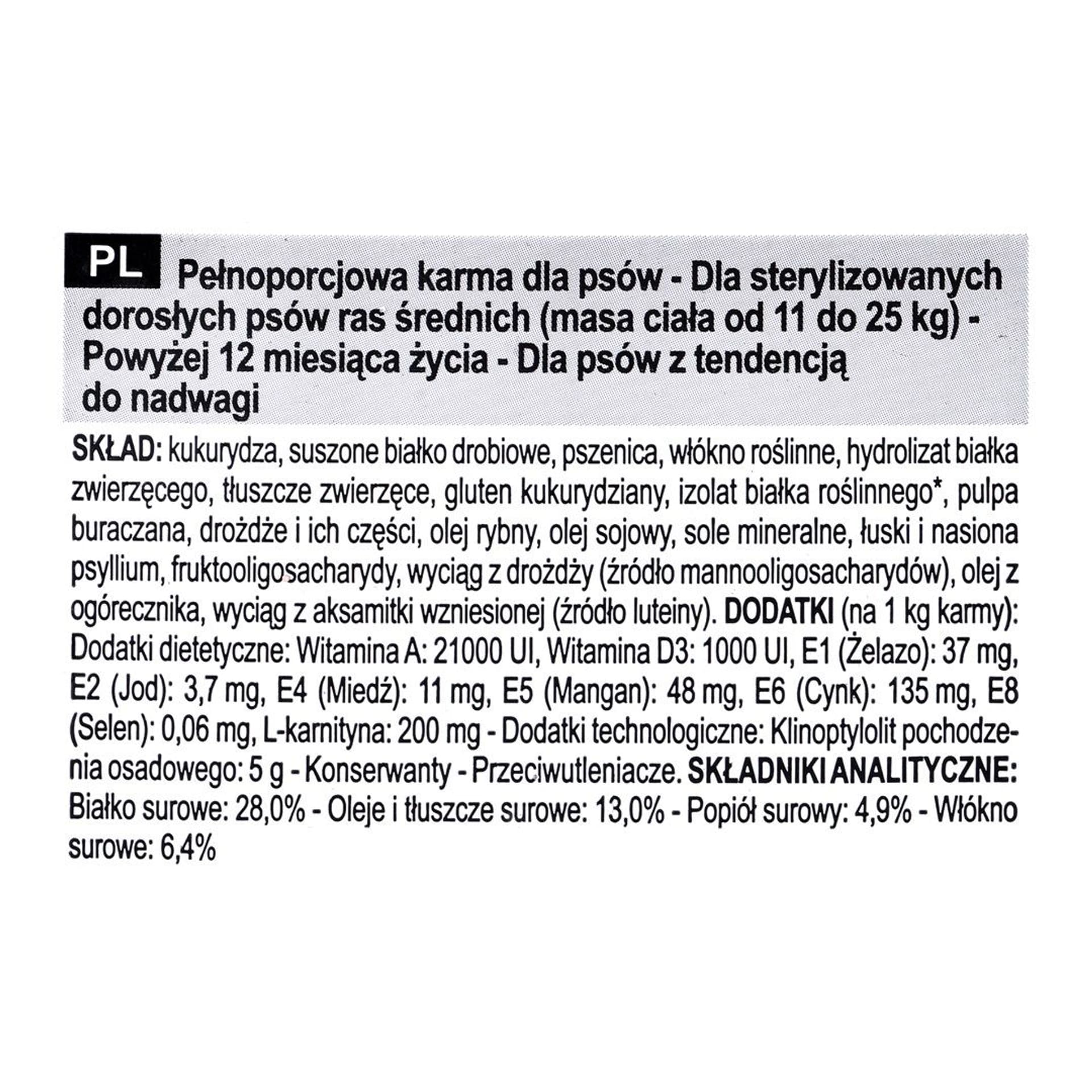 

Royal Canin CCN Medium Sterilised Adult Dog 12kg