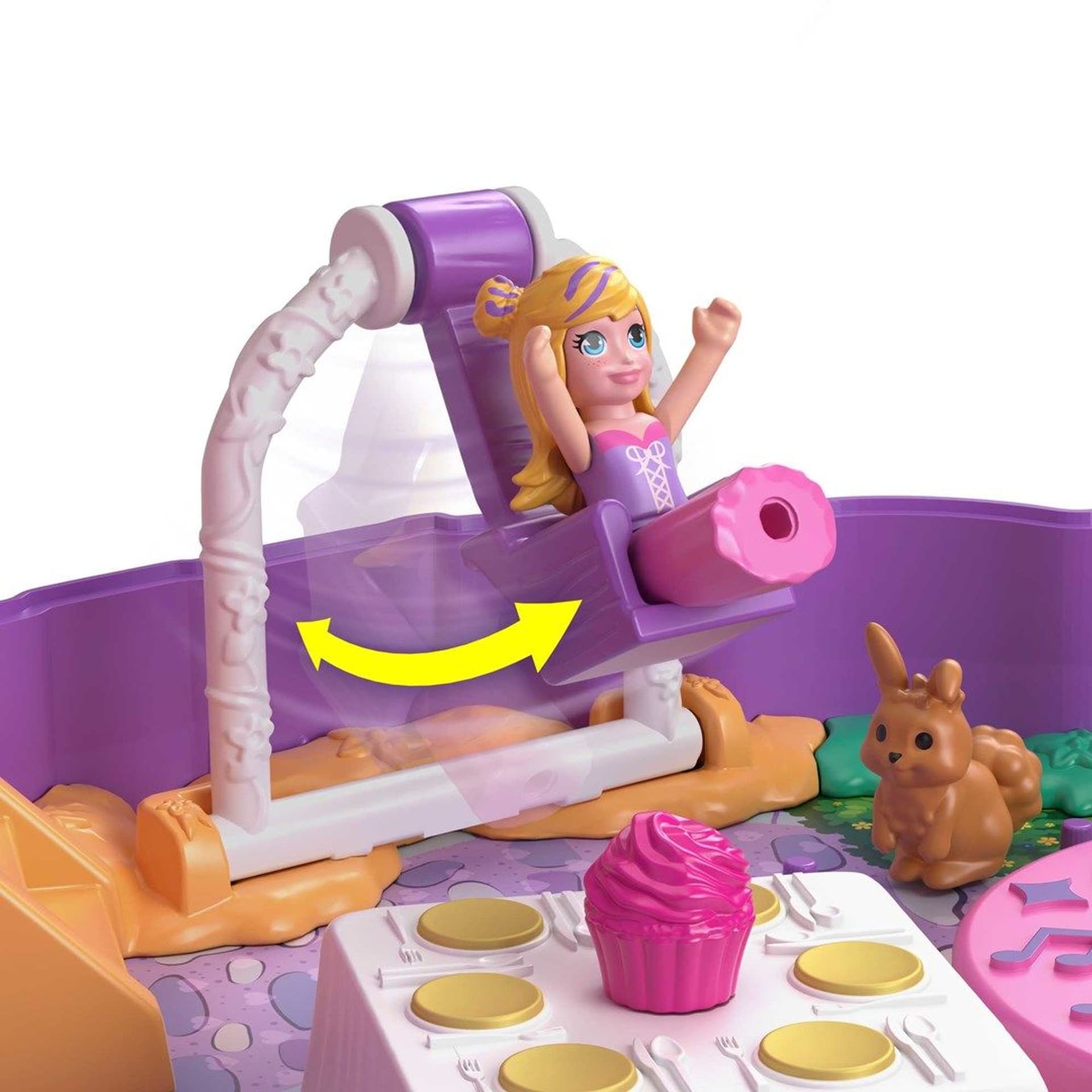

Polly Pocket Kompaktowy zestaw Słodka babeczka HKV31(FRY35)