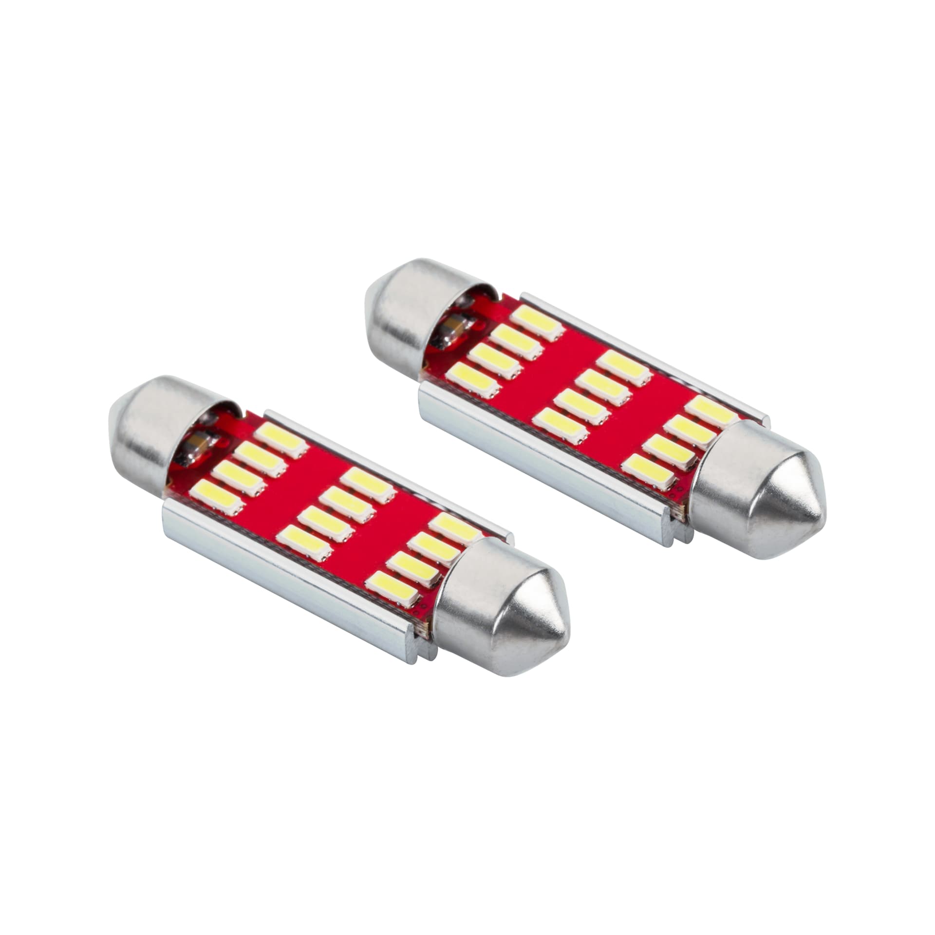 

Żarówka samochodowa LED SV8,5 (Canbus) T11x41 12 SMD 3014, 12V